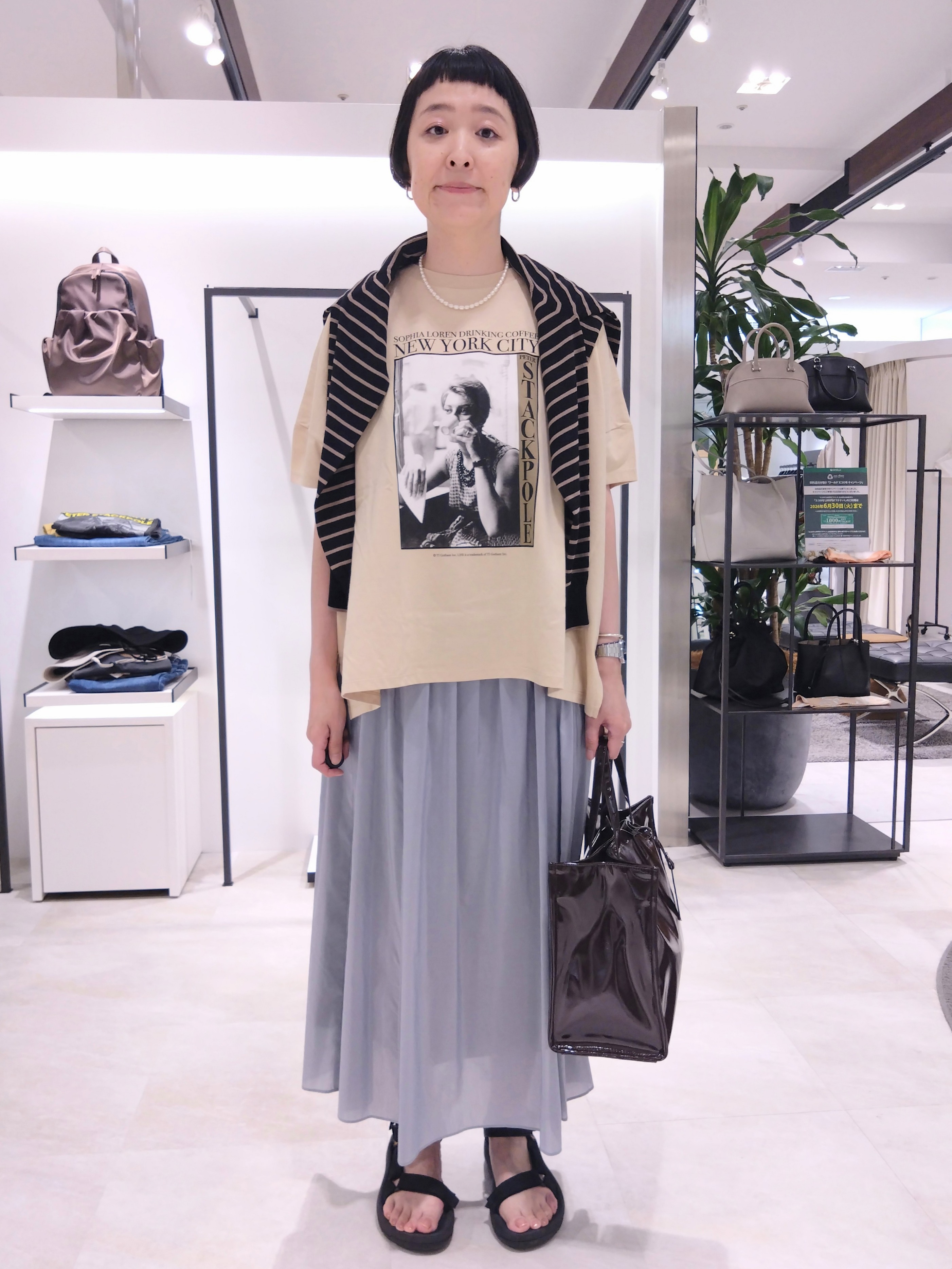 まちこさんの「UNTITLED｜【LIFE PC】GOOD ROCK SPEED Tシャツ」を使ったコーディネート