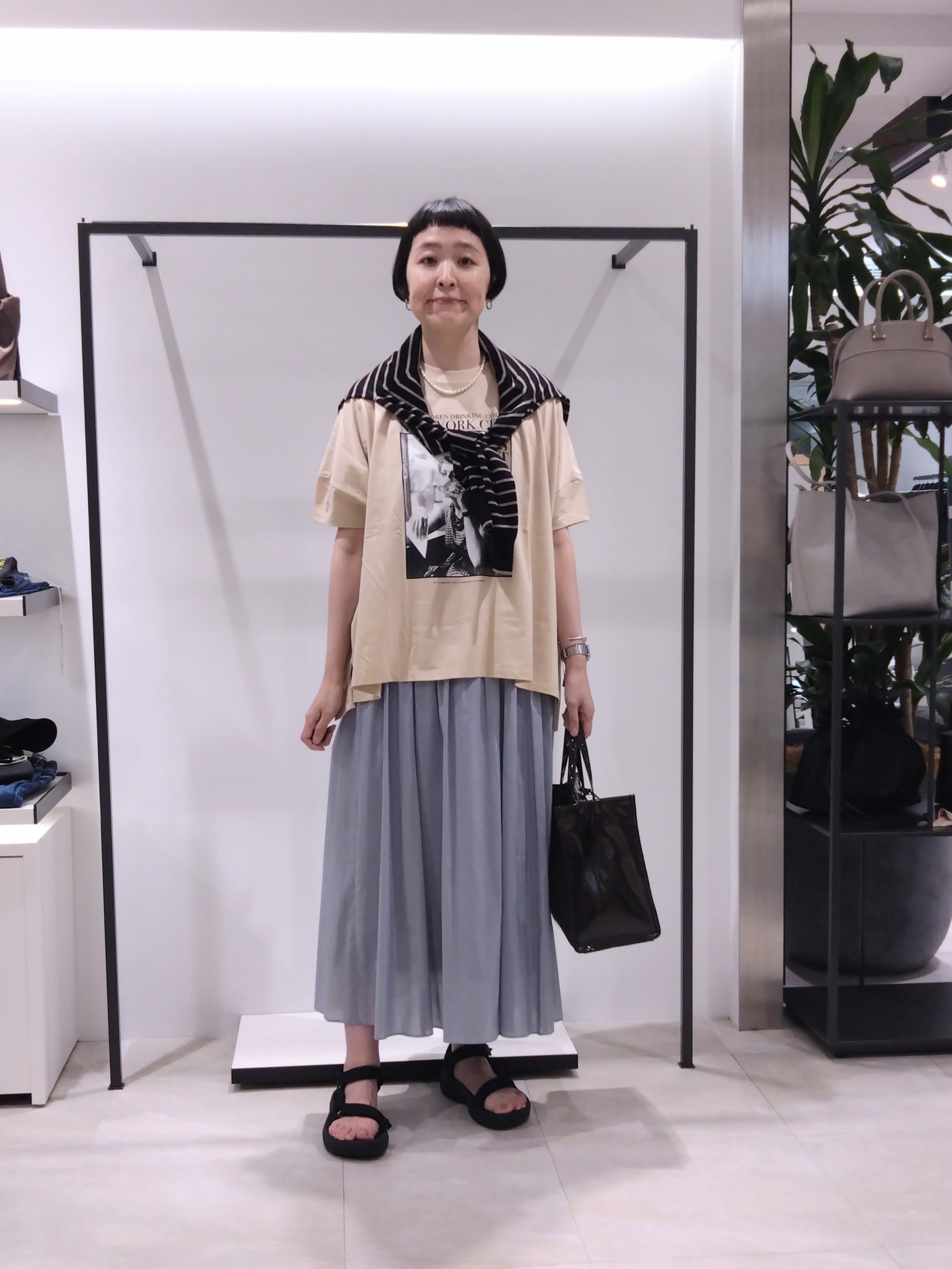 まちこさんの「UNTITLED｜【LIFE PC】GOOD ROCK SPEED Tシャツ」を使ったコーディネート