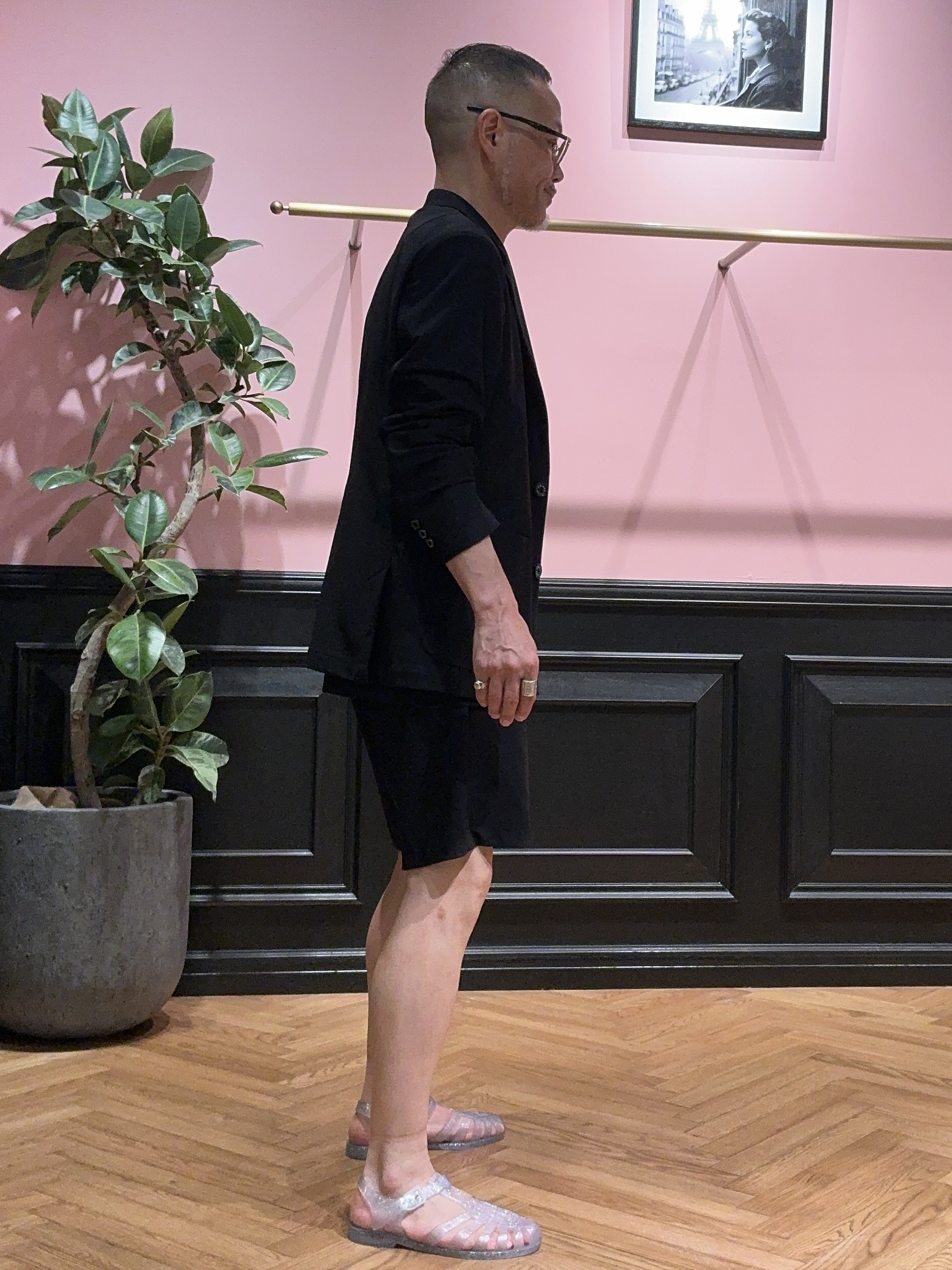 torigoeさんの「DRESSTERIOR｜【セットアップ可/接触冷感/UVカット/ウォッシャブル】AIRTOOL クールストレッチジャケット」を使ったコーディネート