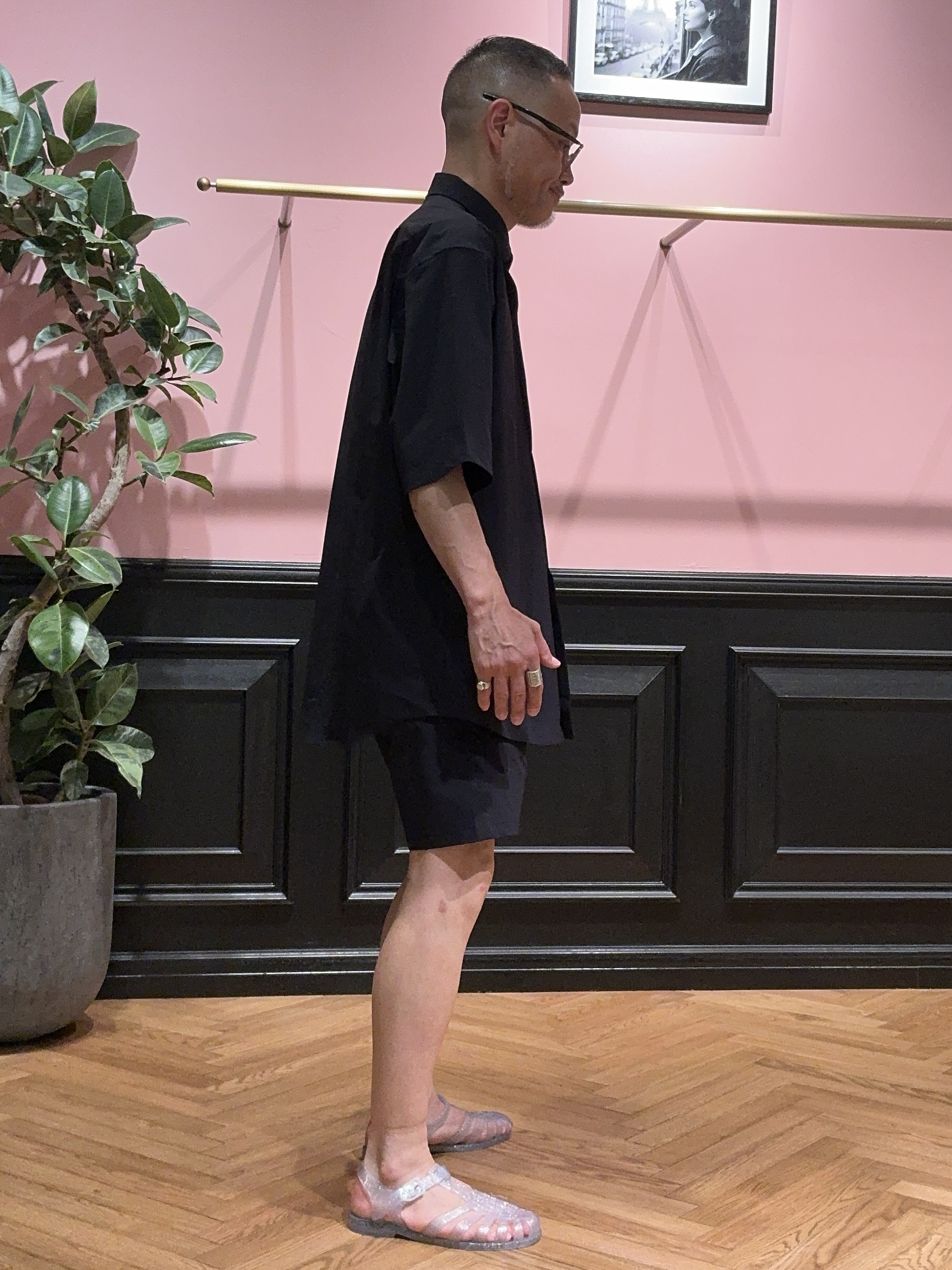 torigoeさんの「DRESSTERIOR｜【干場義雅&times;K－3B&times;DRESSTERIOR】ストレッチシャツ」を使ったコーディネート