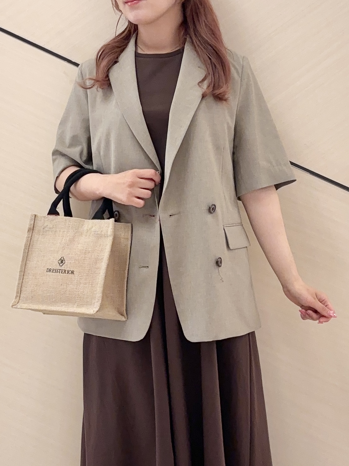 Rinaさんの「DRESSTERIOR｜【otonaMUSE5月号掲載/セットアップ可】ウォッシャブルイージーサマージャケット」を使ったコーディネート