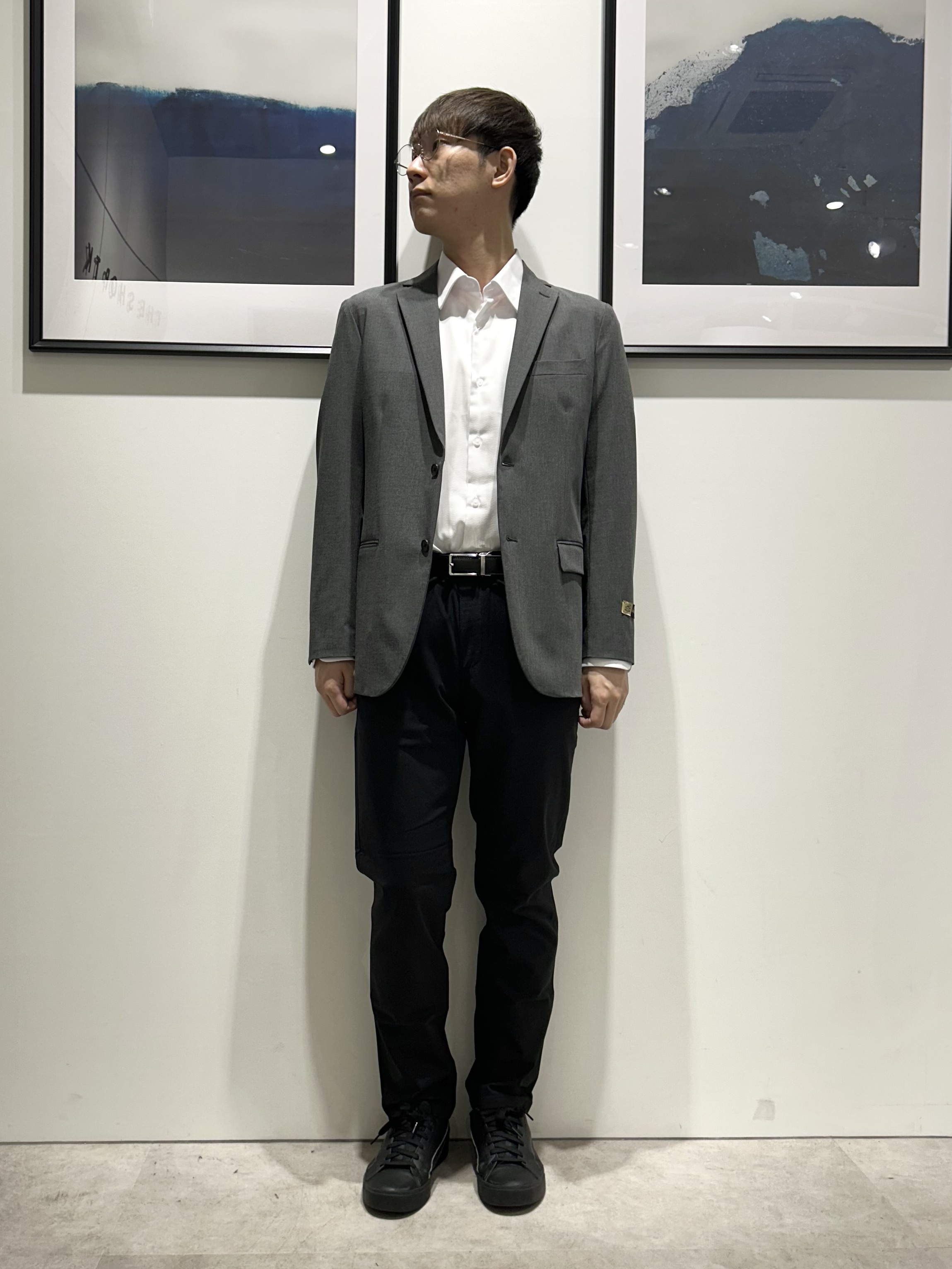 。さんの「THE SHOP TK｜CARREMAN/キャリーマン ジャケット セットアップ可／洗濯機OK」を使ったコーディネート