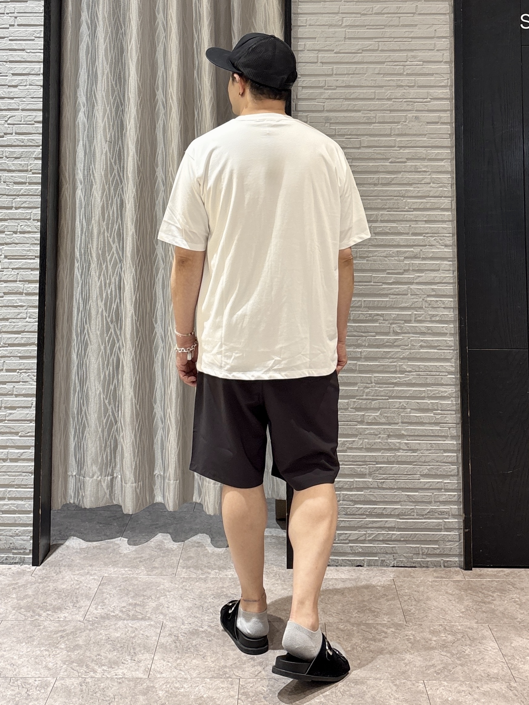 Pーyamaさんの「THE SHOP TK｜クールウェザー 半袖シャツ 接触冷感／吸水速乾／洗濯機OK／セットアップ可」を使ったコーディネート
