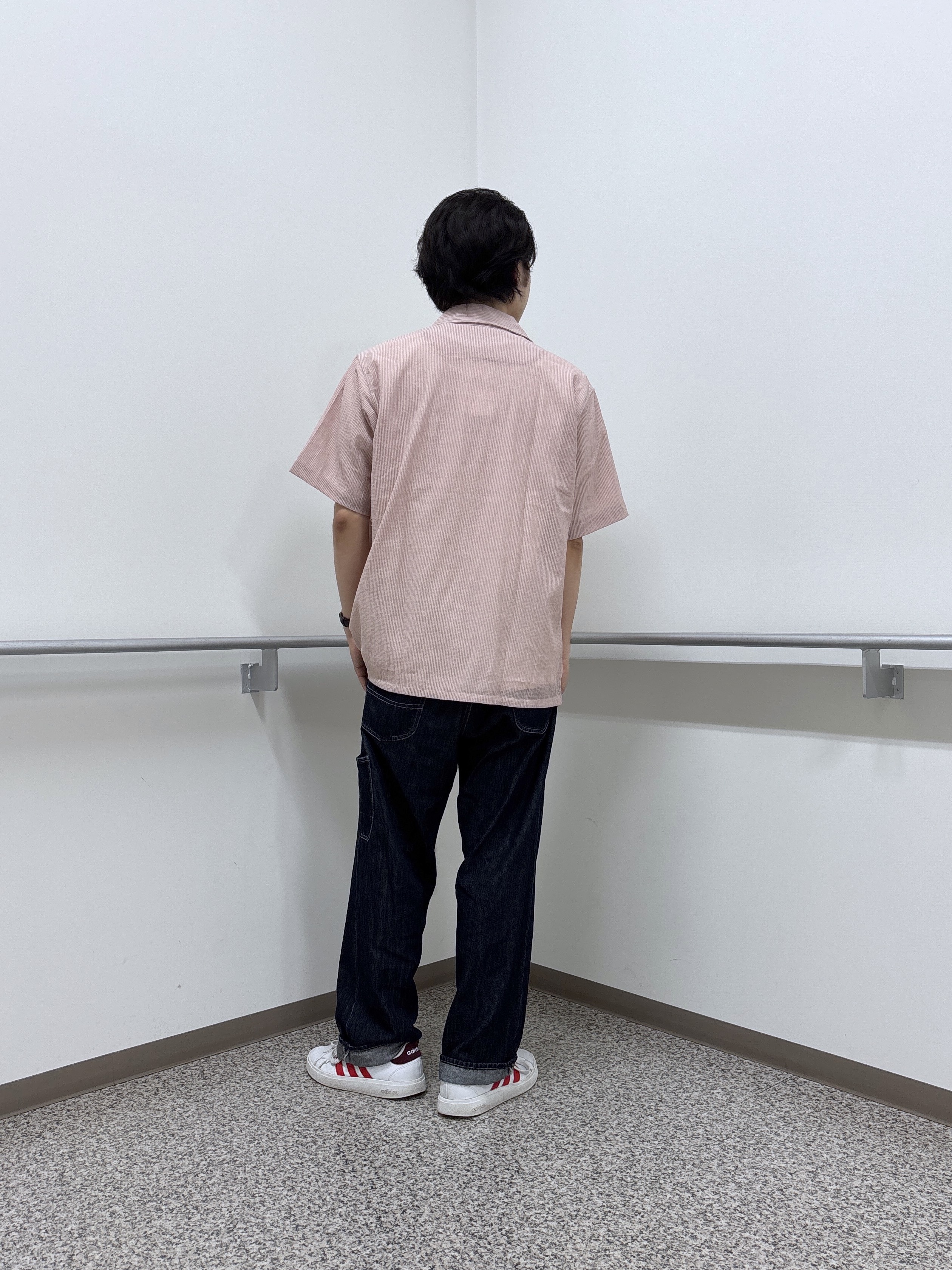 KEIさんの「TAKEO KIKUCHI｜【通気性】トリコットサッカー オープンカラー シャツ」を使ったコーディネート