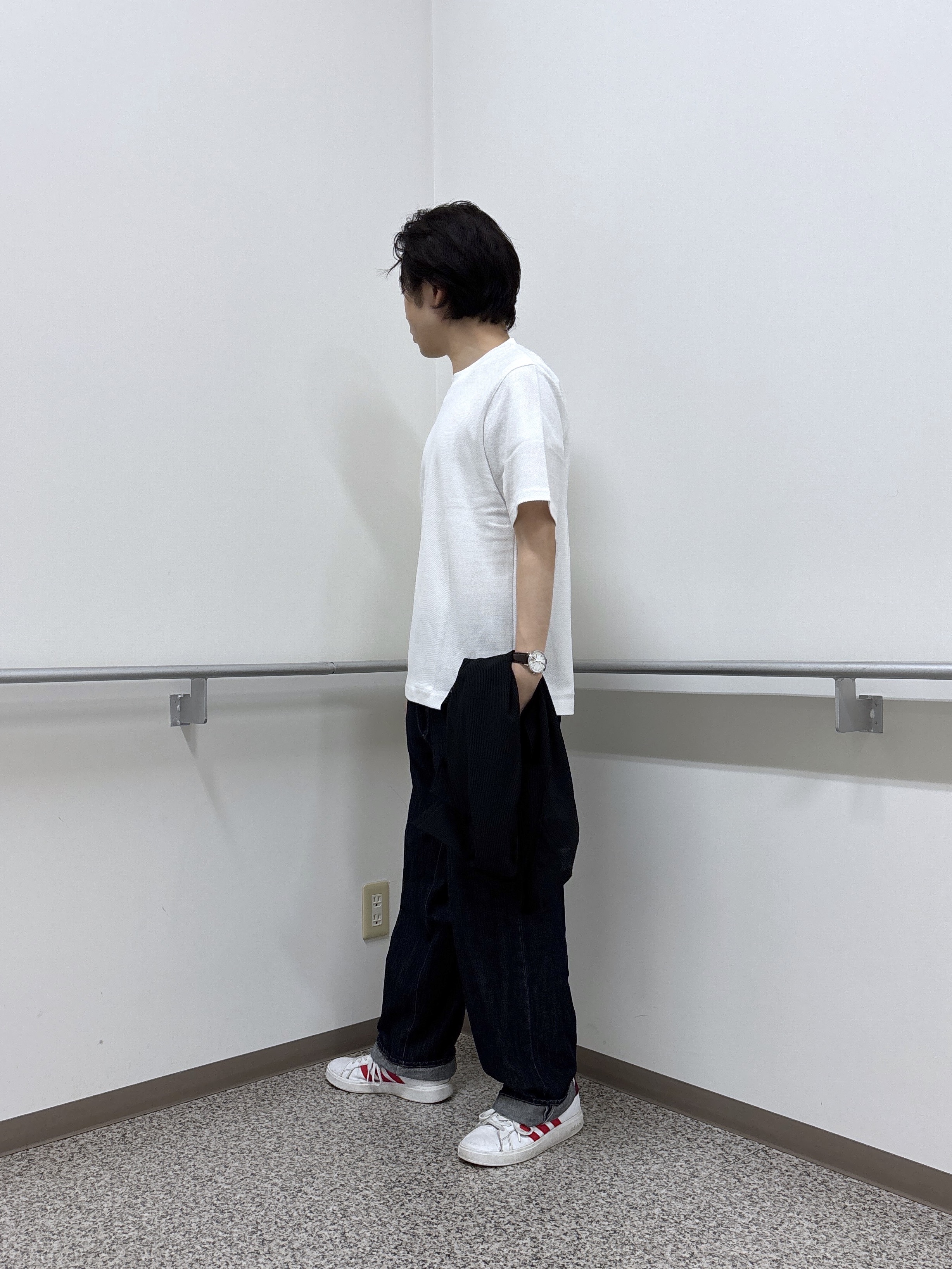 KEIさんの「TAKEO KIKUCHI｜【通気性】トリコットサッカー オープンカラー シャツ」を使ったコーディネート