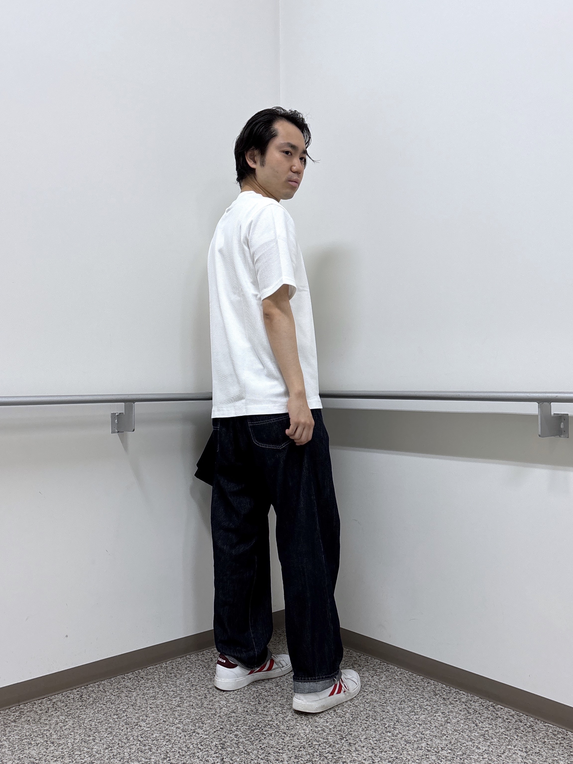 KEIさんの「TAKEO KIKUCHI｜【通気性】トリコットサッカー オープンカラー シャツ」を使ったコーディネート