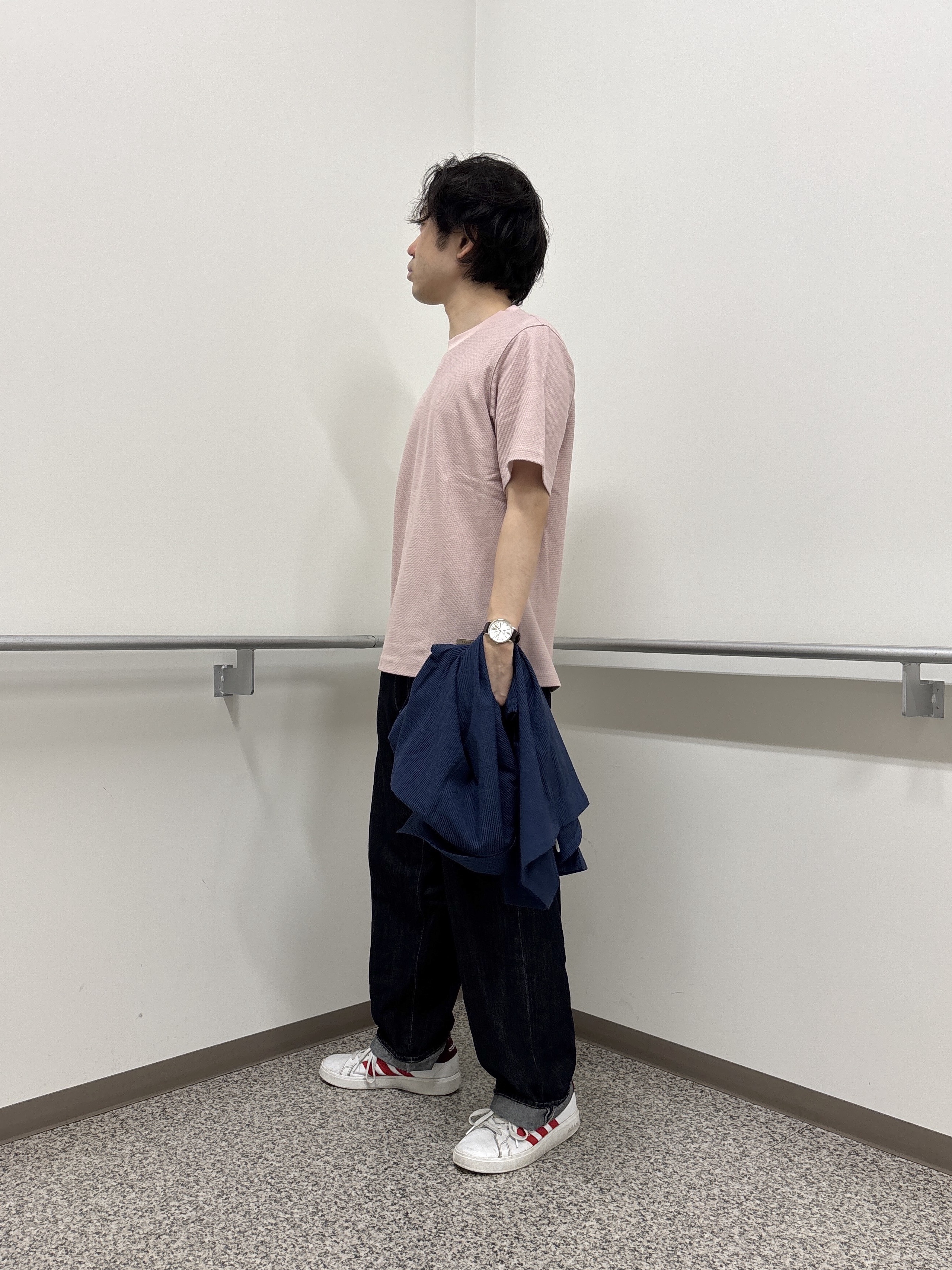 KEIさんの「TAKEO KIKUCHI｜【通気性】トリコットサッカー オープンカラー シャツ」を使ったコーディネート
