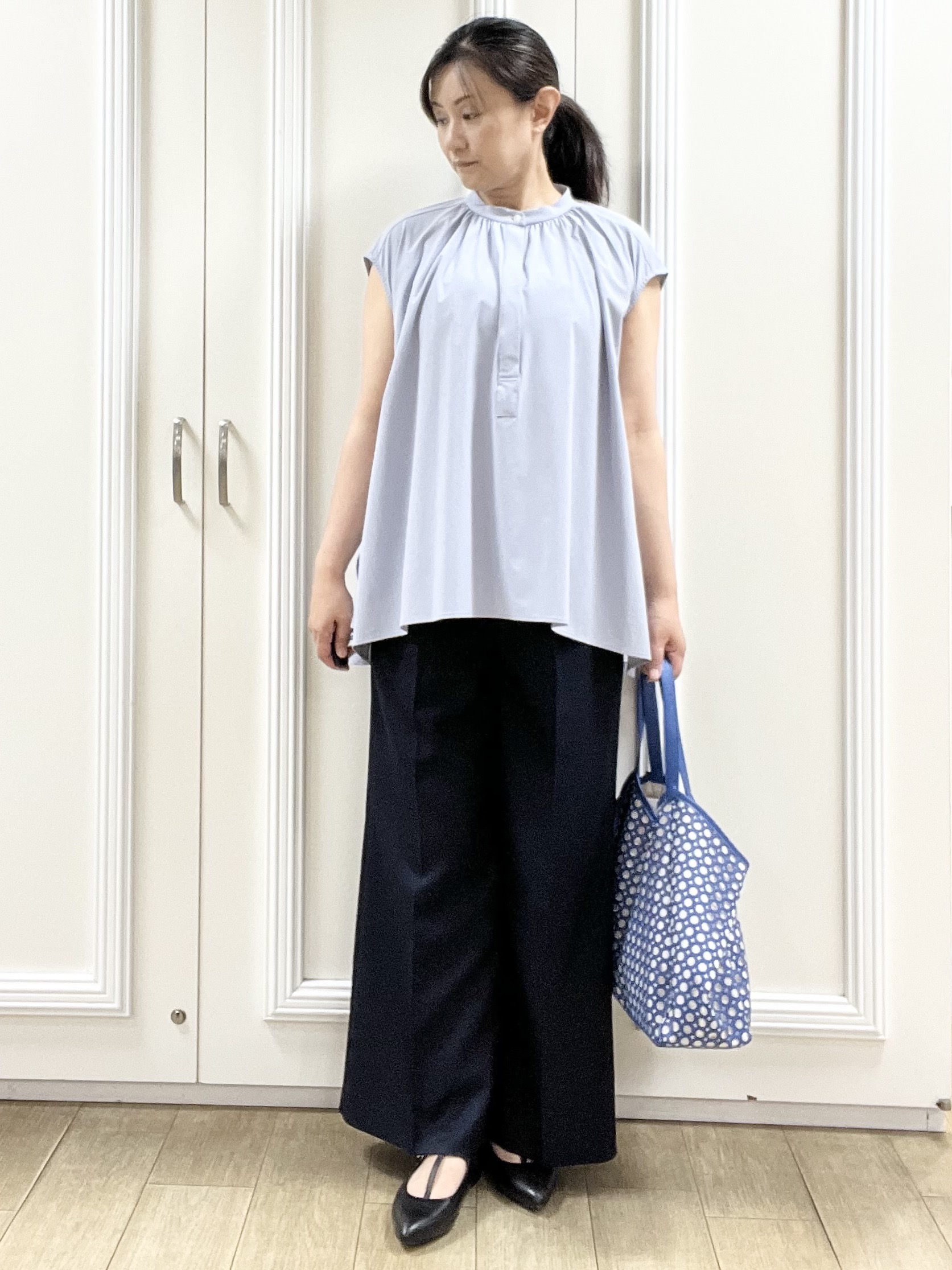 KAOさんの「Reflect｜【UVカット／接触冷感】ラッシュガードブラウス」を使ったコーディネート