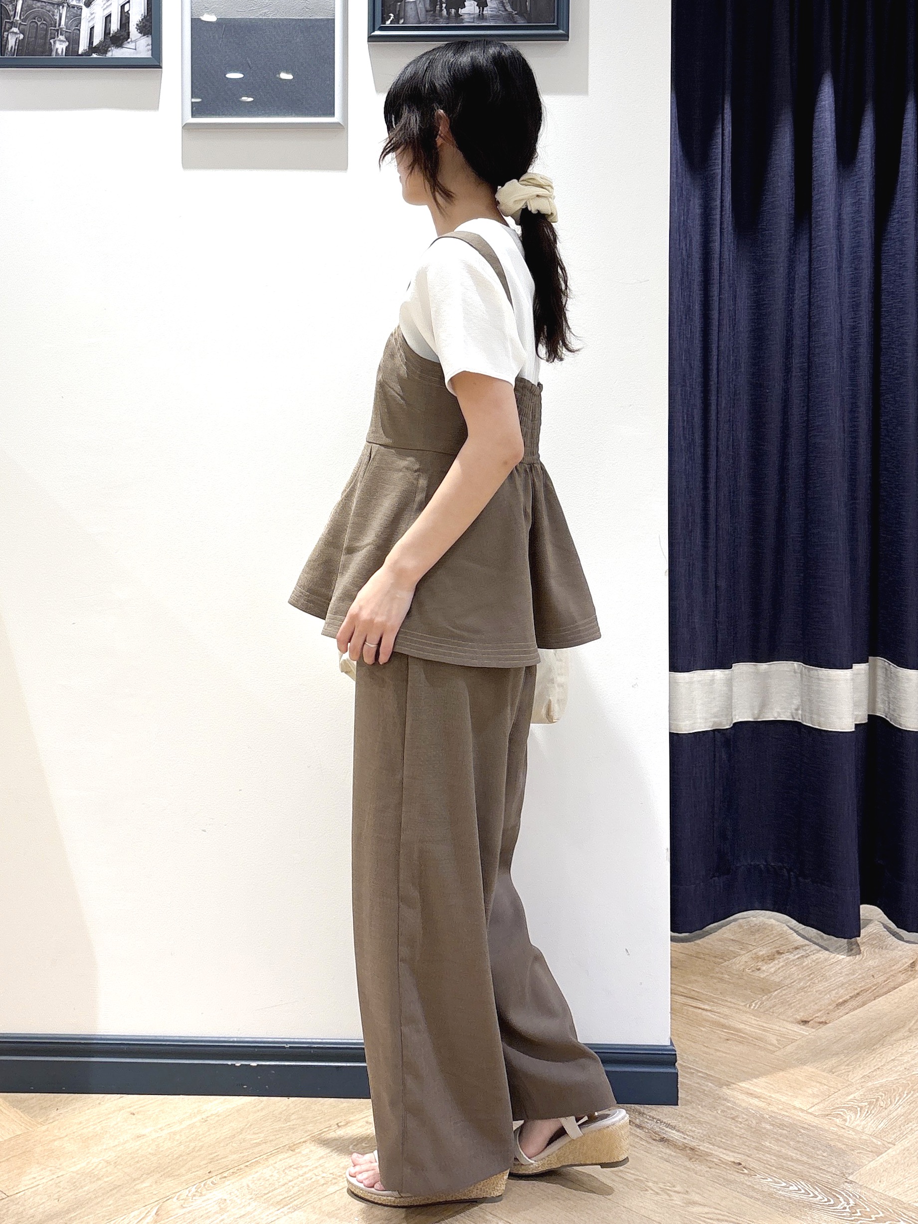 ayakaさんの「grove｜【シリーズ累計36万枚！名品ニット】やわらかドライタッチ ドルマンニット」を使ったコーディネート