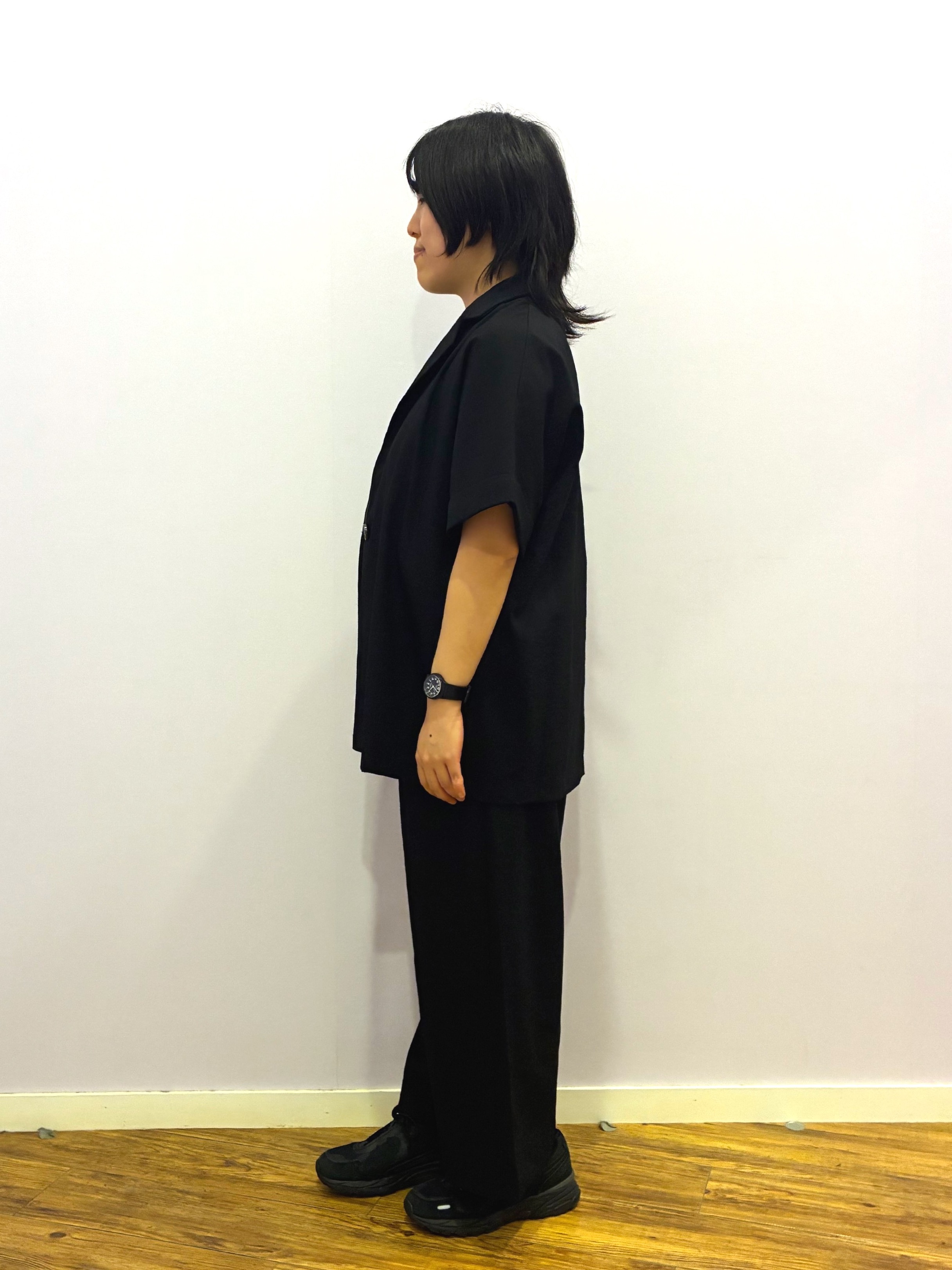 あゆさんの「SHOO･LA･RUE｜【高レビュー/洗濯機可/セットアップ可】軽凛(かろりん) ひんやり半袖ジャケット」を使ったコーディネート