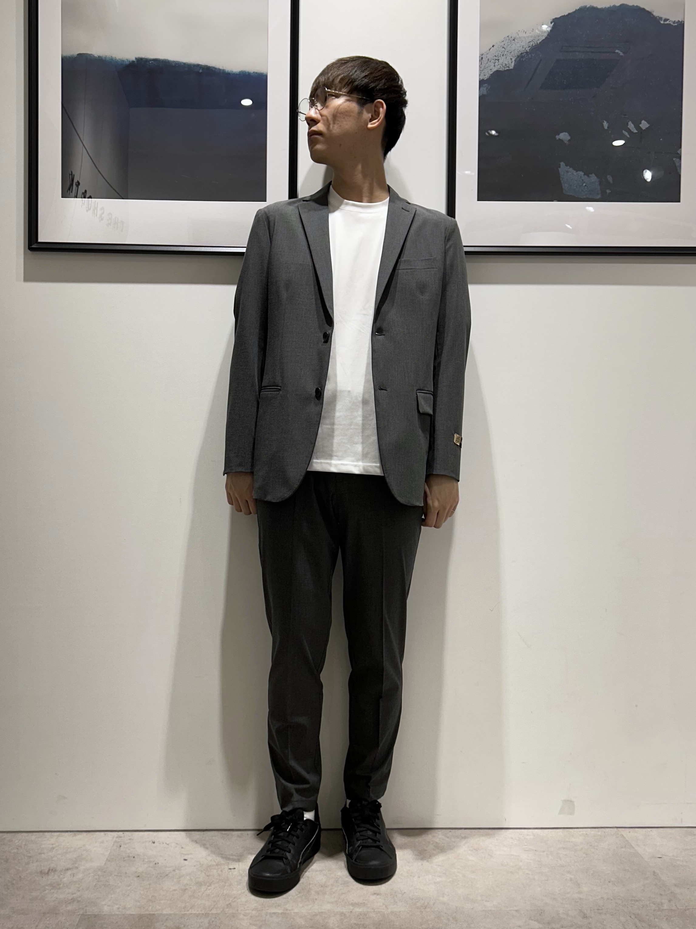 。さんの「THE SHOP TK｜CARREMAN/キャリーマン ジャケット セットアップ可／洗濯機OK」を使ったコーディネート