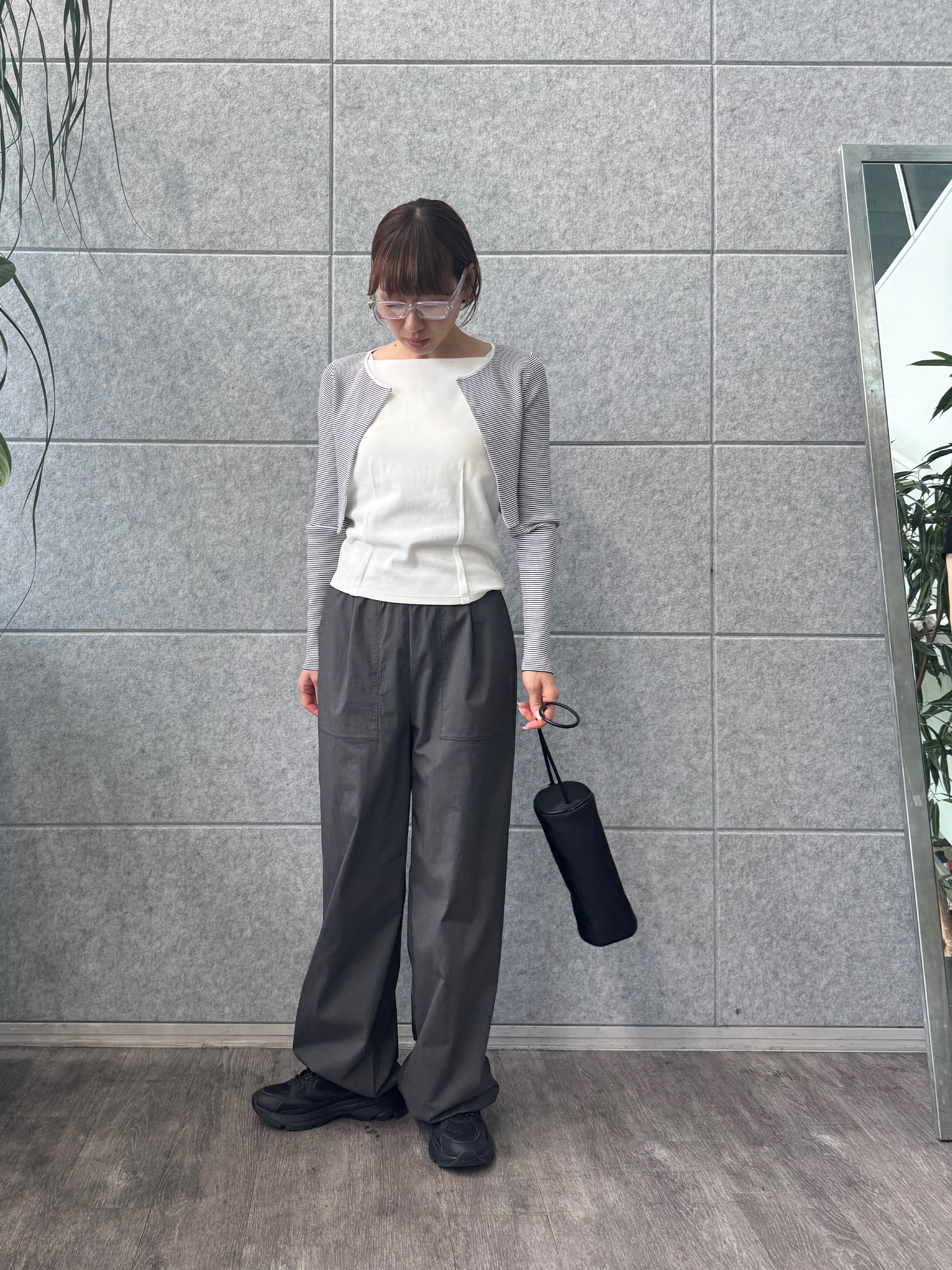 designer yukaさんの「CODE A｜edge line camisole」を使ったコーディネート