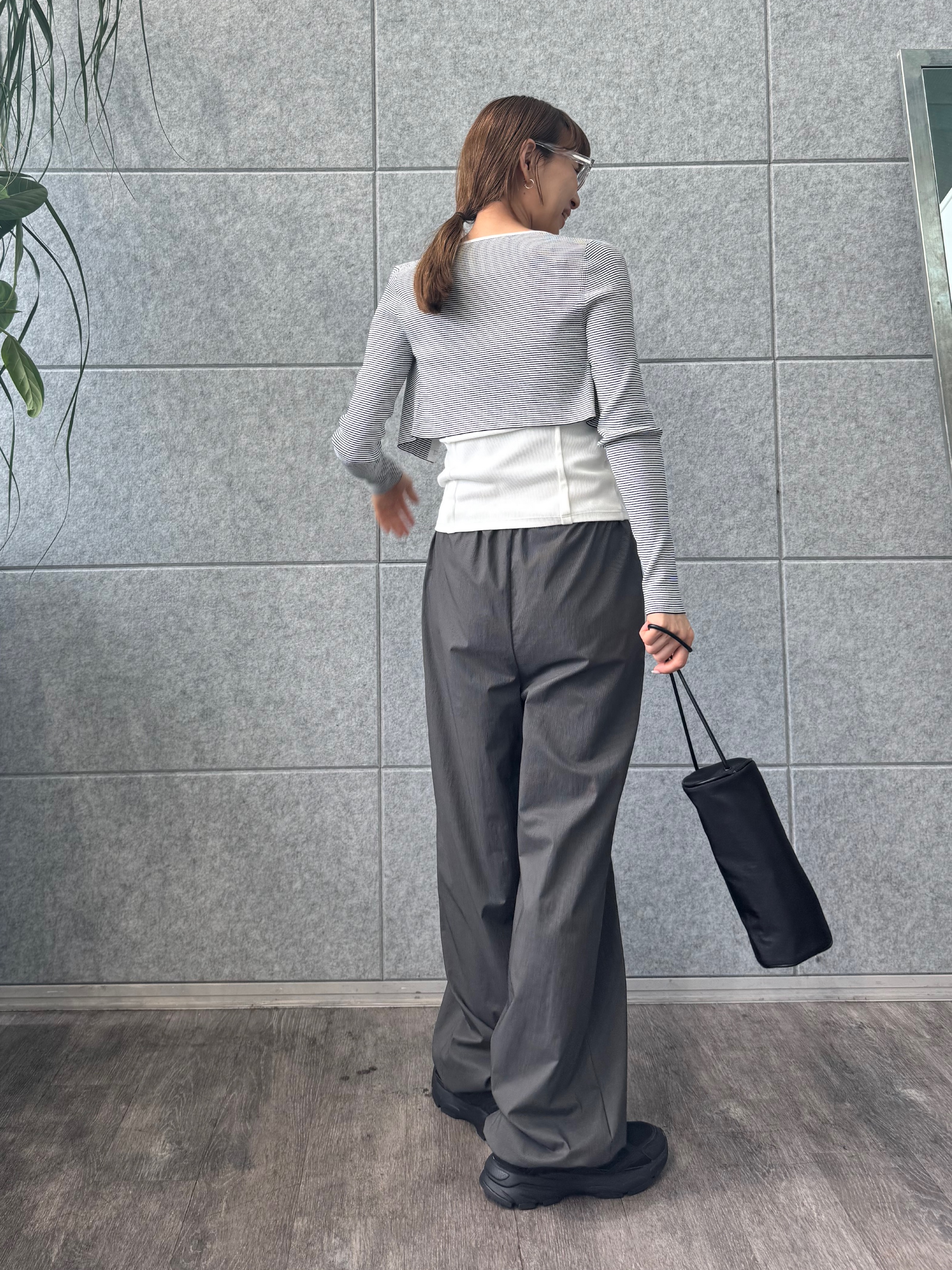 designer yukaさんの「CODE A｜edge line camisole」を使ったコーディネート