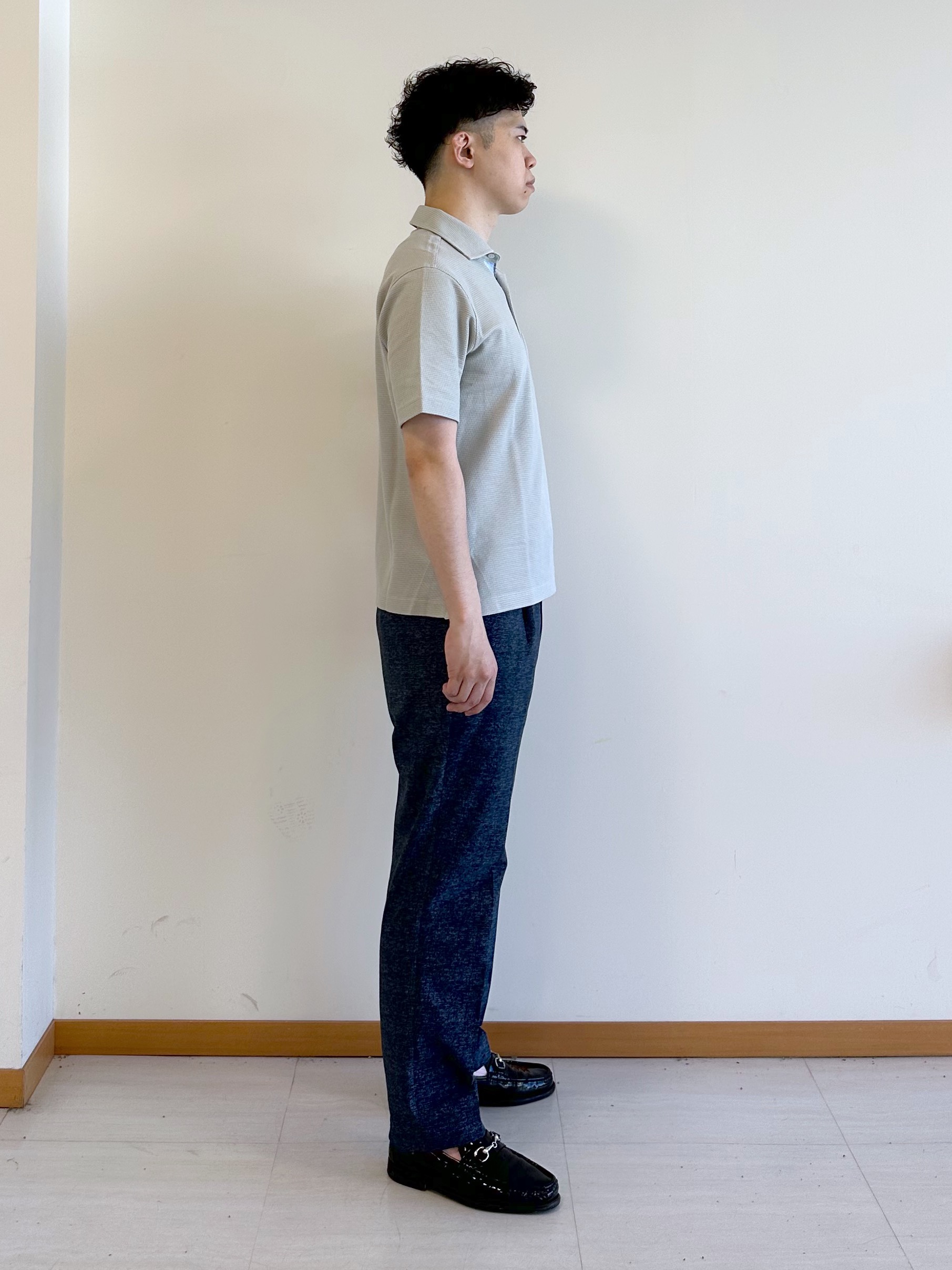 イッシーさんの「TAKEO KIKUCHI｜【抗菌防臭】ステイフレッシュ ポロシャツ」を使ったコーディネート