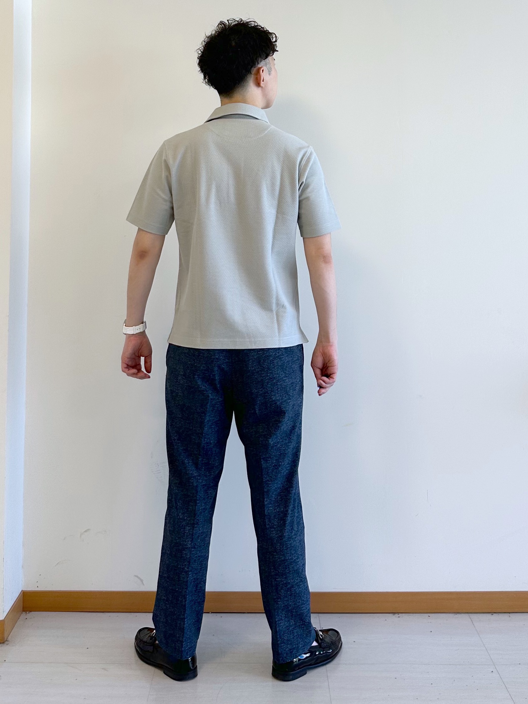 イッシーさんの「TAKEO KIKUCHI｜【抗菌防臭】ステイフレッシュ ポロシャツ」を使ったコーディネート
