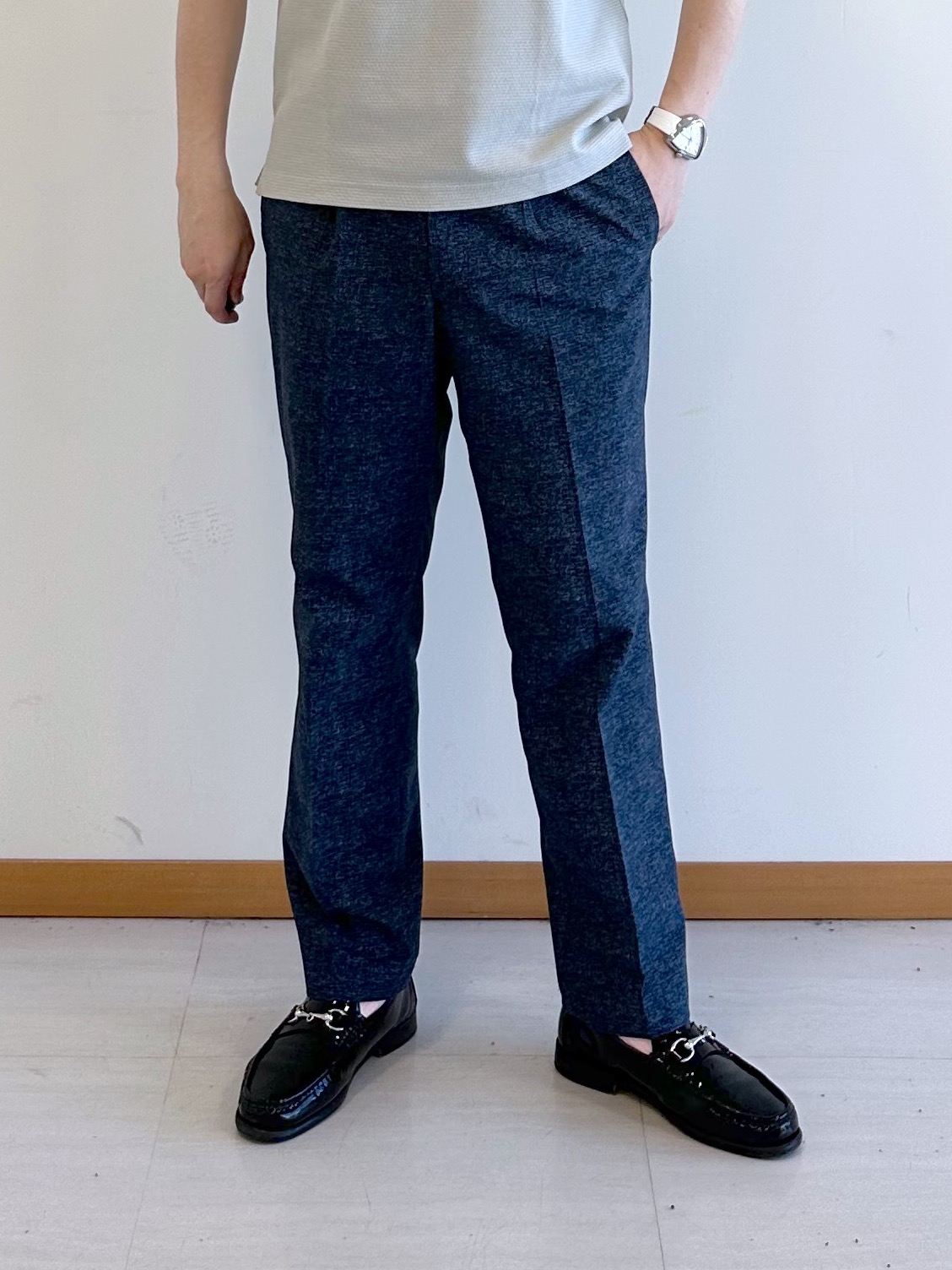 イッシーさんの「TAKEO KIKUCHI｜【抗菌防臭】ステイフレッシュ ポロシャツ」を使ったコーディネート