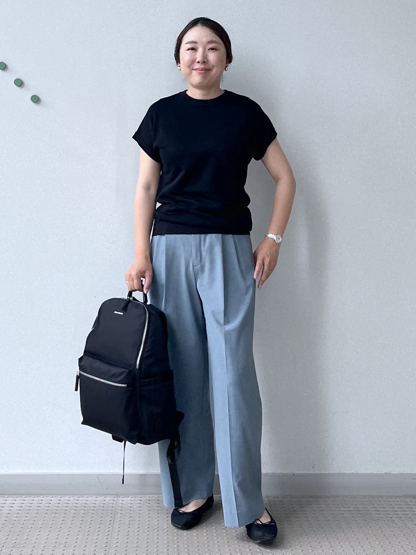 Soeさんの「DRESSTERIOR｜【毎年人気！／ウォッシャブル】リネン裏毛フレンチプルオーバー」を使ったコーディネート