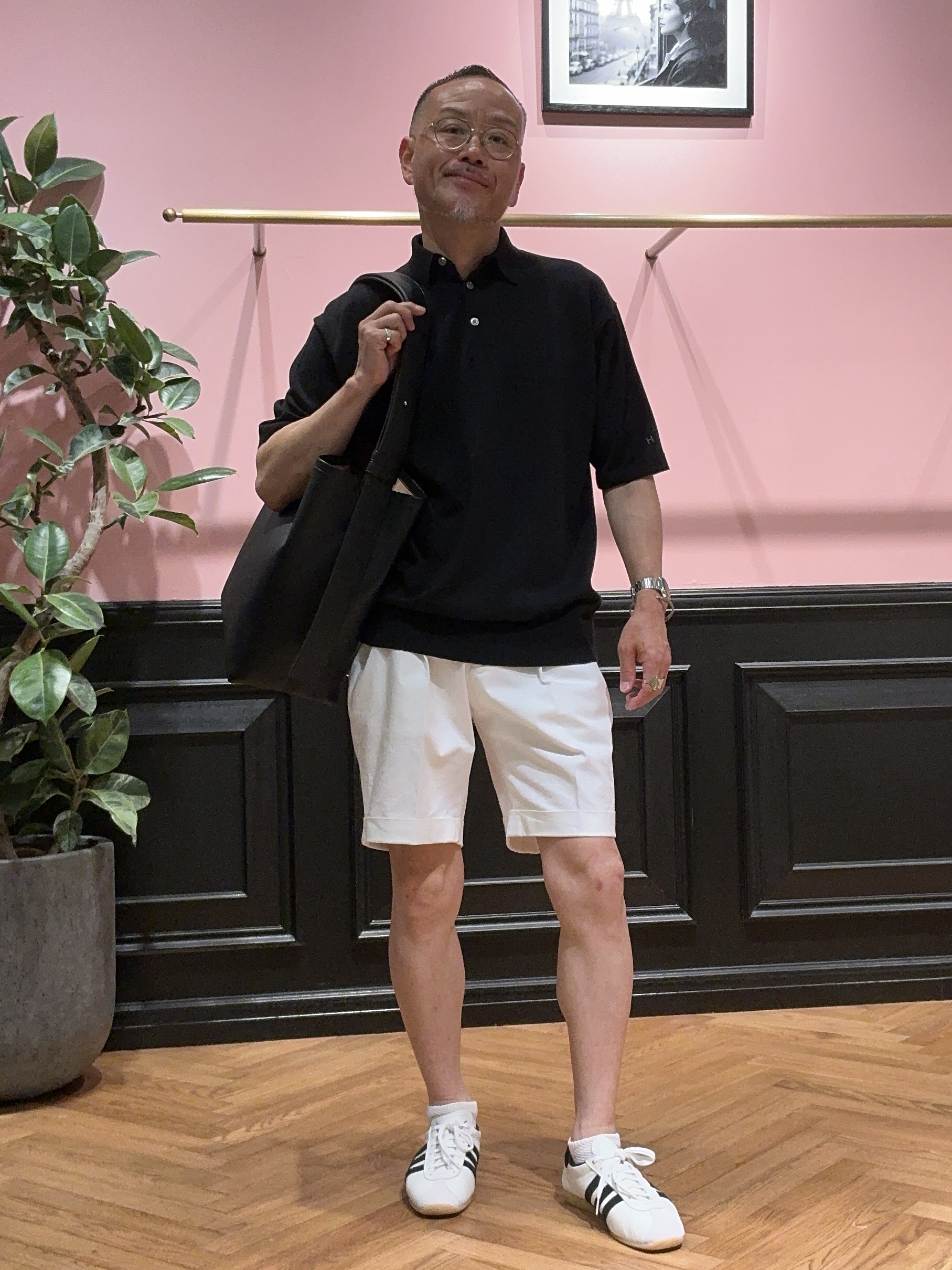 torigoeさんの「DRESSTERIOR｜【干場義雅&times;DRESSTERIOR】ウォッシャブル ニットポロシャツ」を使ったコーディネート