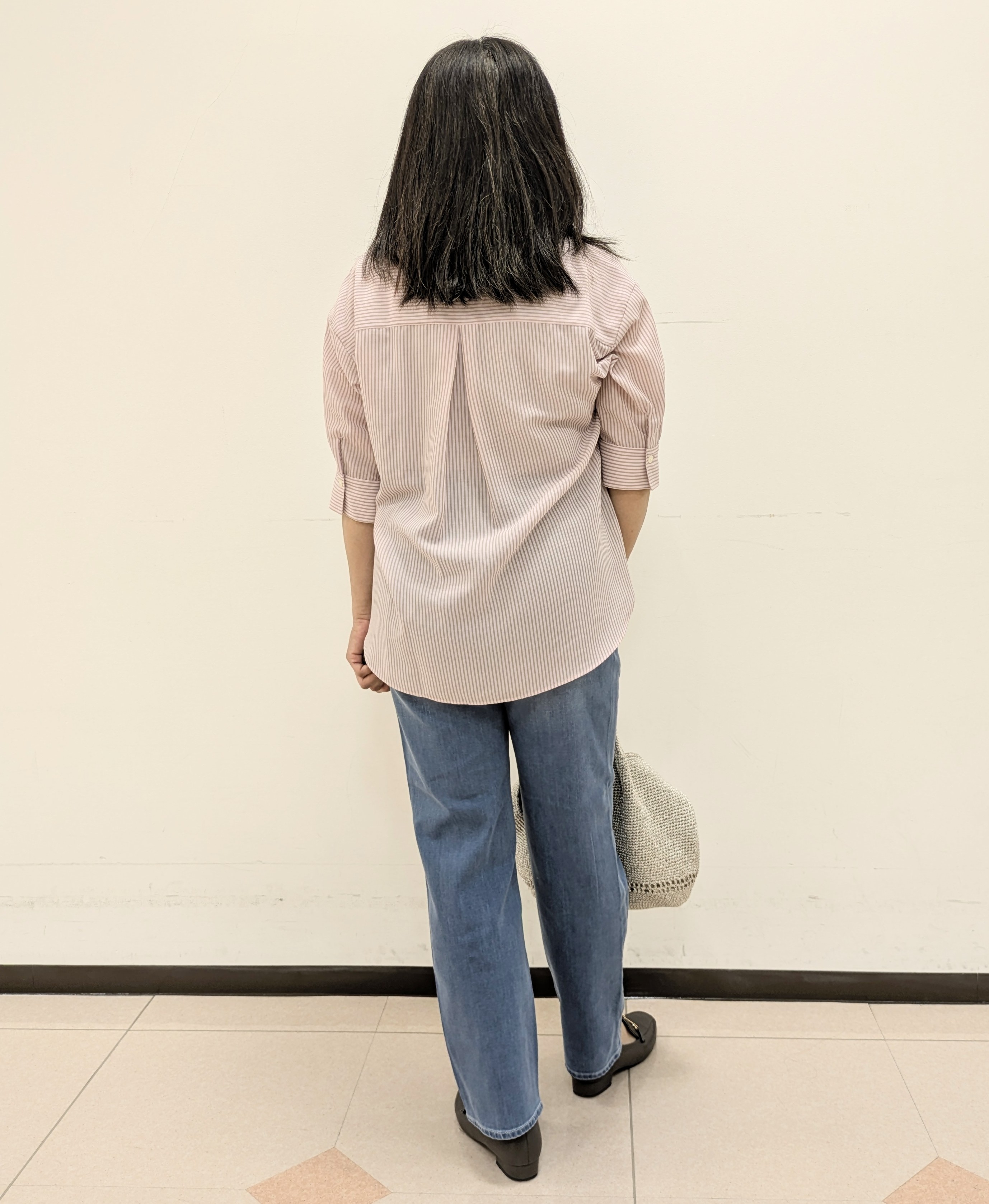 ともさんの「UNTITLED｜【接触冷感/通気性/洗える】フロントフリルブラウス」を使ったコーディネート