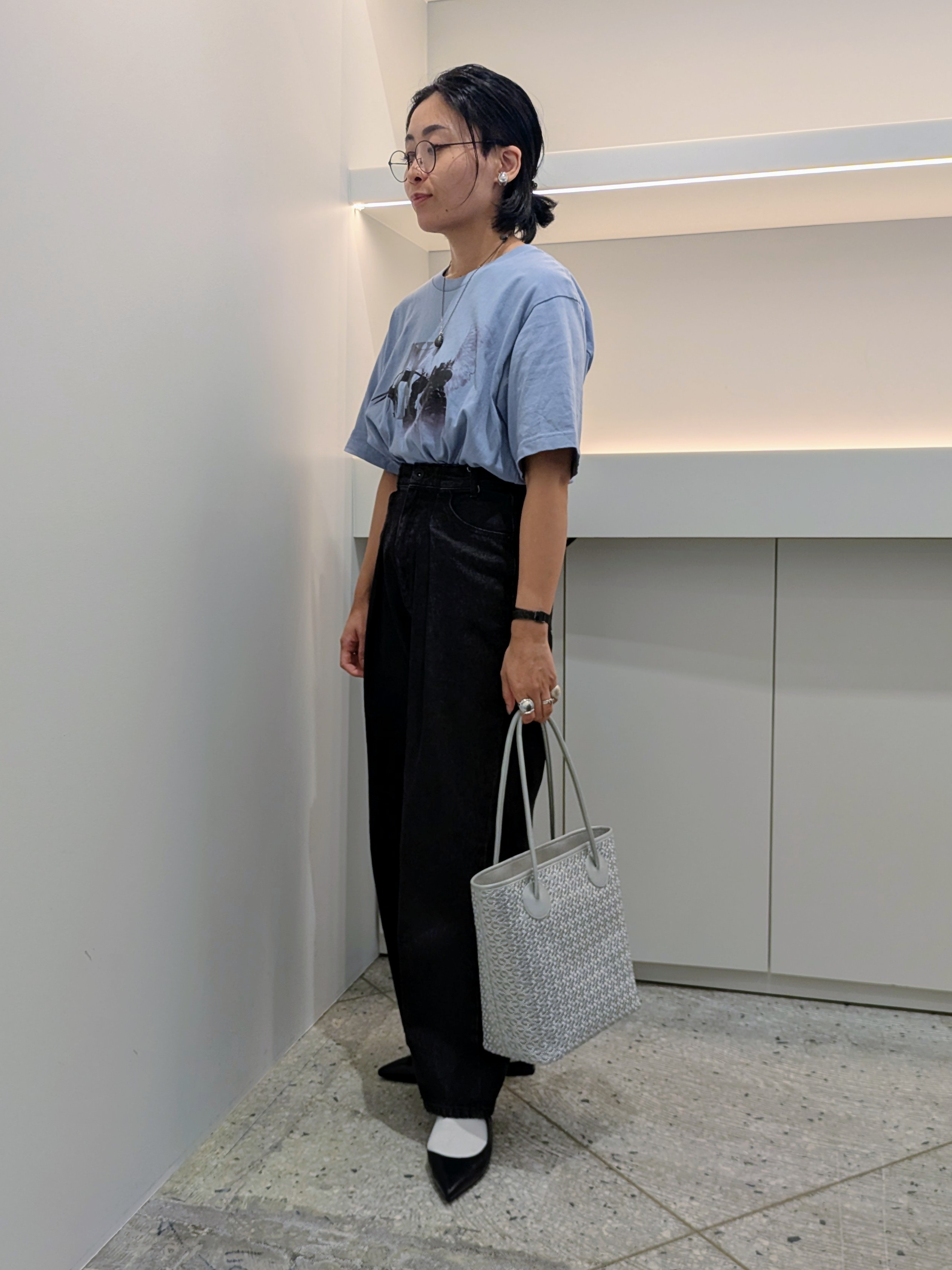 MTさんの「HIROKO HAYASHI｜GIRASOLE（ジラソーレ）トートバッグM」を使ったコーディネート