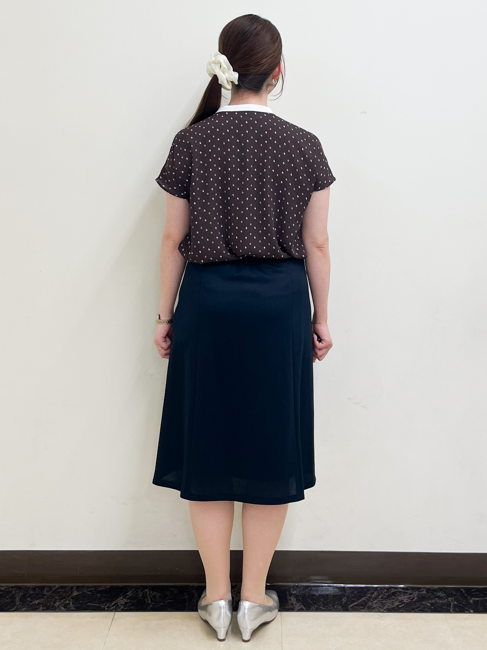 mikikoさんの「Reflect｜【通勤におすすめ◎】ジョーゼットブラウス」を使ったコーディネート