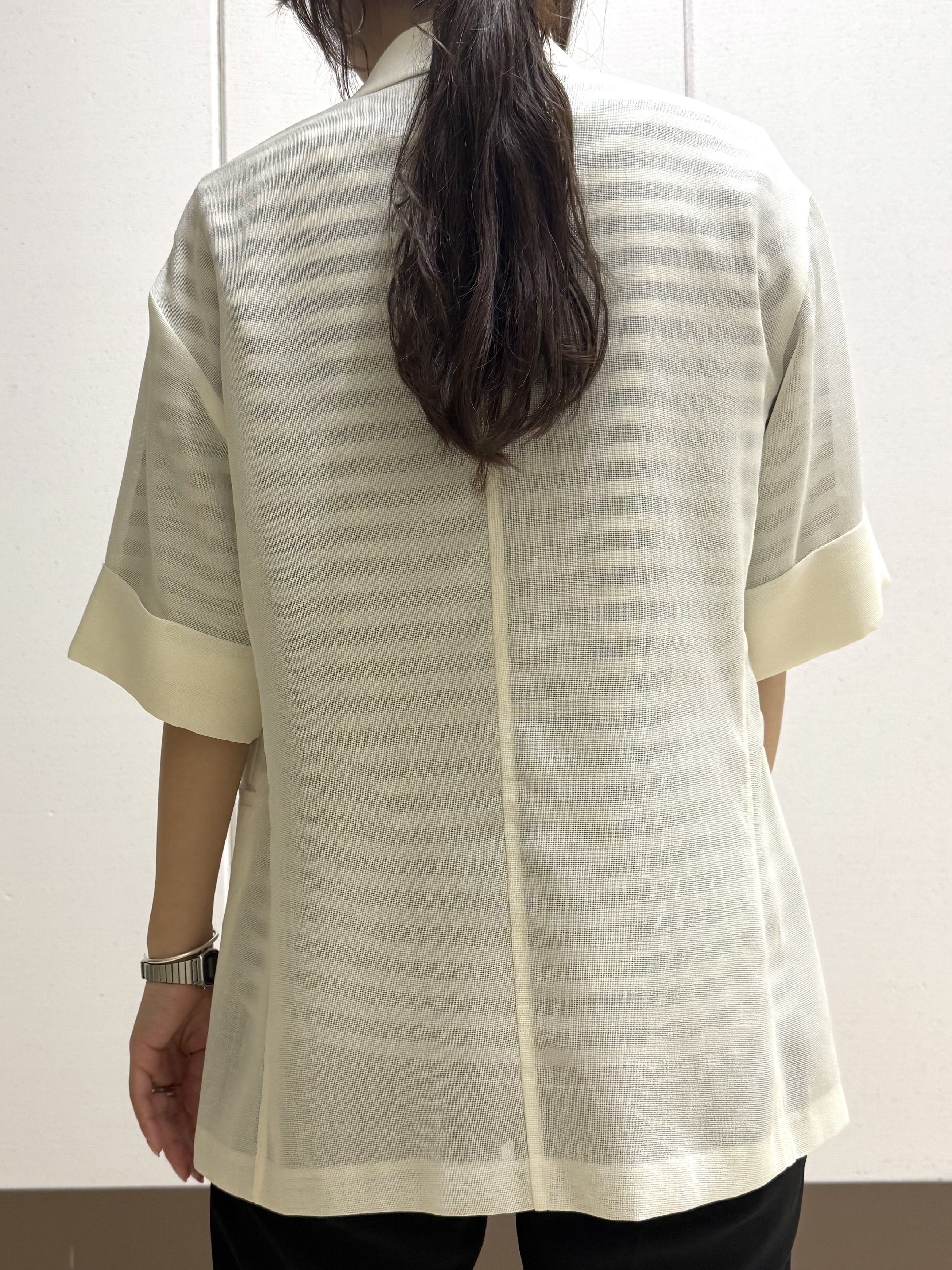 mamiさんの「INDIVI｜【抗菌防臭／消臭】上品光沢コットンTシャツ」を使ったコーディネート