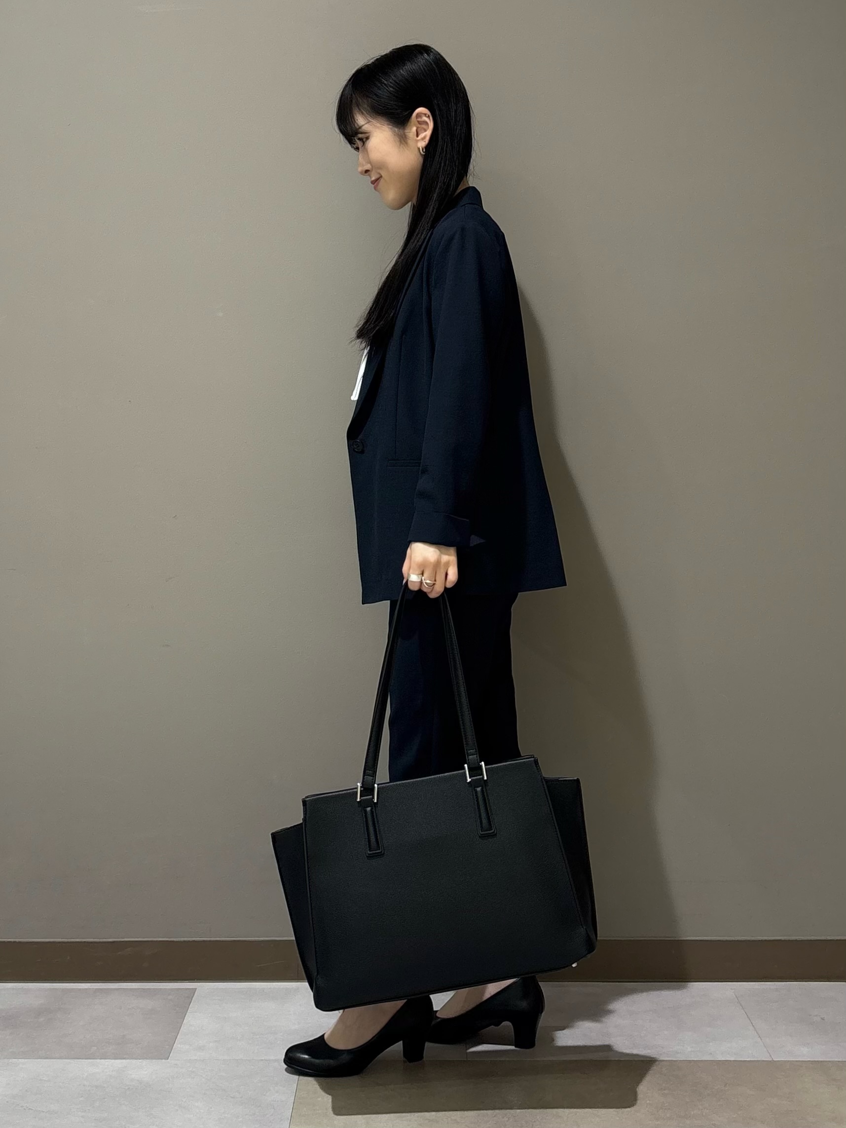 KEIKOさんの「INDIVI｜【洗える／UVケア／麻調】シングルジャケット」を使ったコーディネート