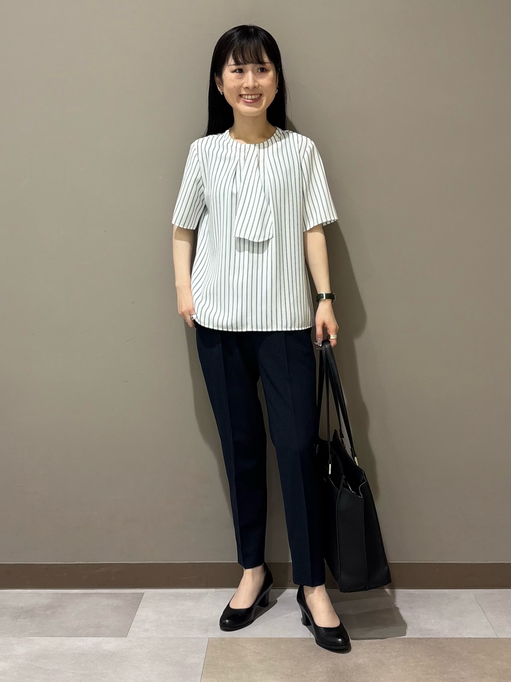 KEIKOさんの「INDIVI｜【洗える／UVケア／麻調】シングルジャケット」を使ったコーディネート