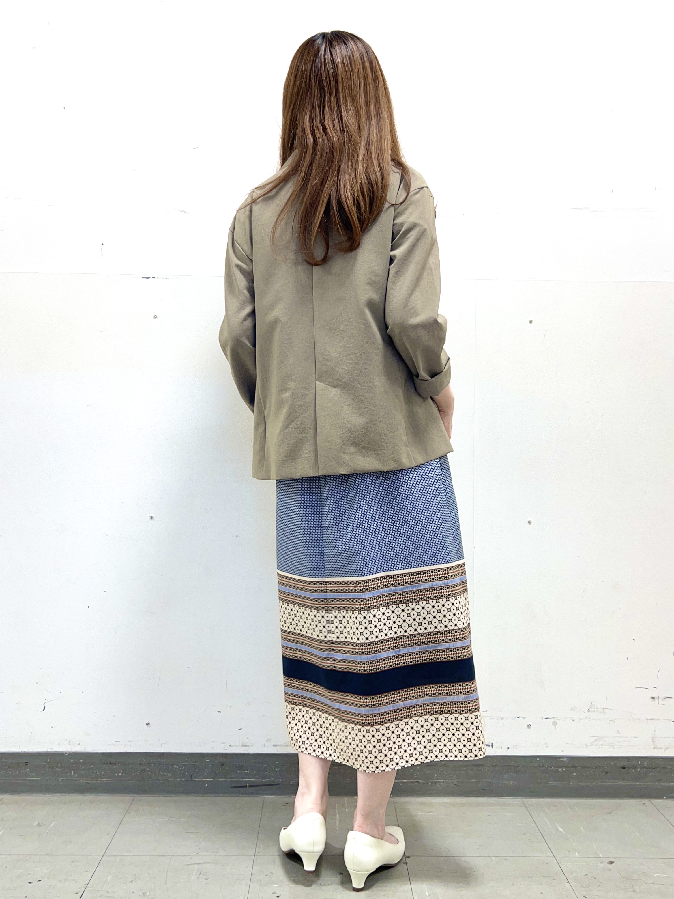 yuさんの「Reflect｜【SS-4Lサイズ／接触冷感／シワになりにくい】リラクシーテーラードジャケット」を使ったコーディネート