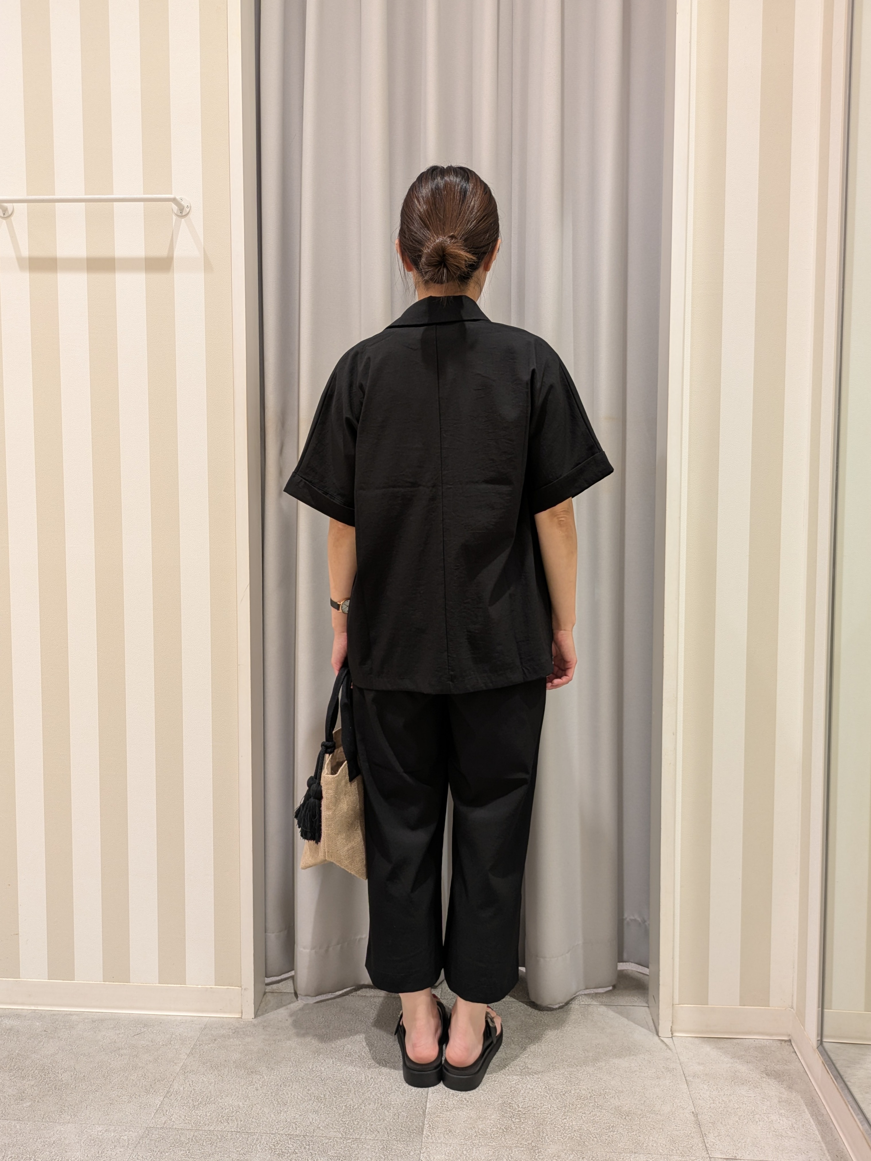 𝐂𝐡𝐢𝐢 &hearts;(ちー)さんの「SHOO･LA･RUE｜【高レビュー/洗濯機可/セットアップ可】軽凛(かろりん) ひんやり半袖ジャケット」を使ったコーディネート