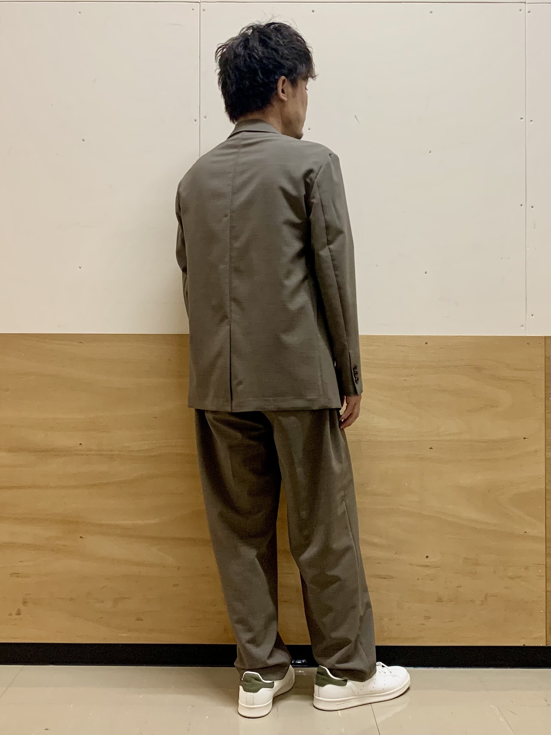 MATUさんの「THE SHOP TK｜AVANT LINO リラックスジャケット セットアップ可／洗濯機OK」を使ったコーディネート