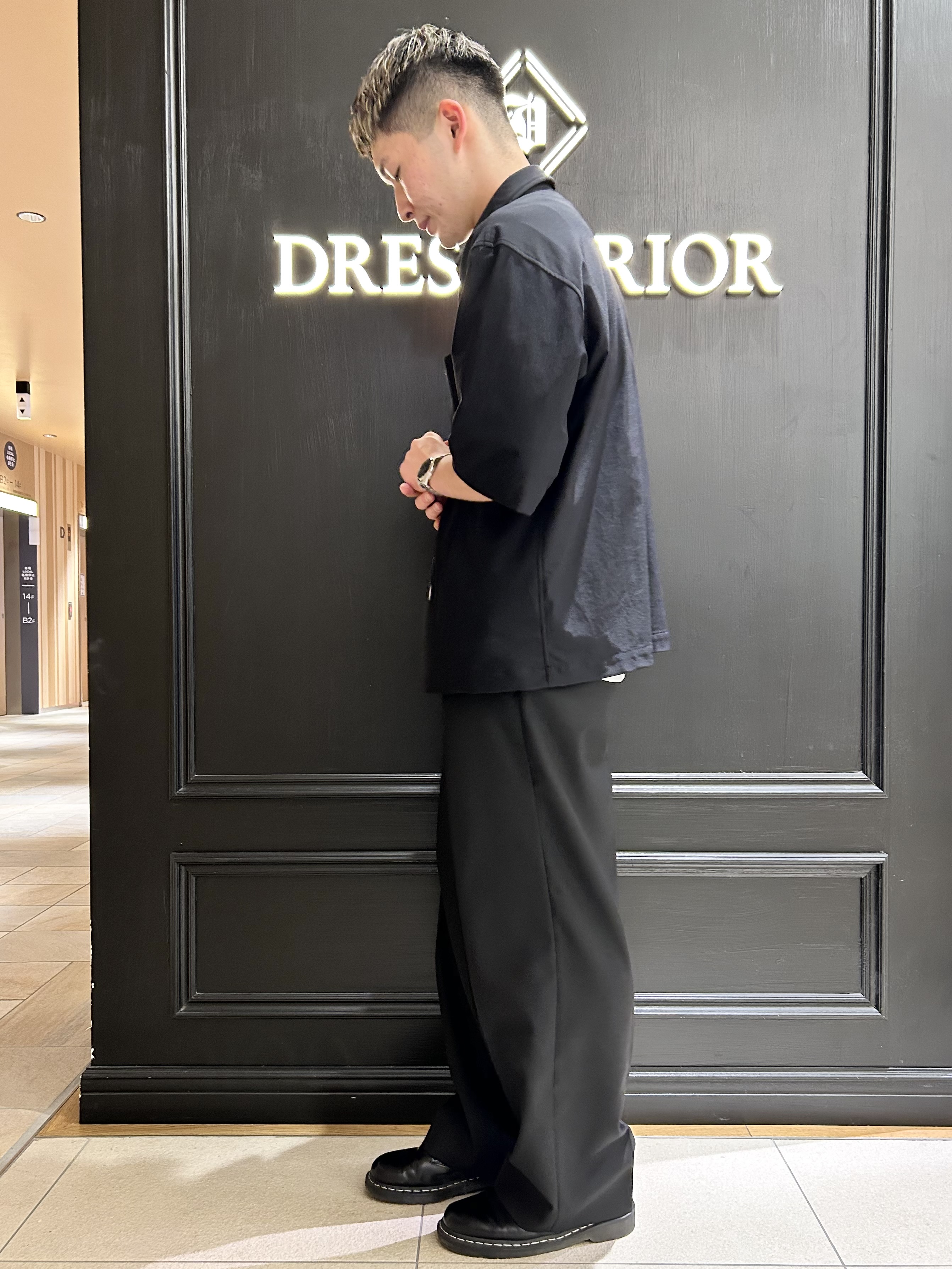 千葉亮太さんの「DRESSTERIOR｜【接触冷感/UVカット/ウォッシャブル/Safari5月号掲載】AIRTOOL ハーフスリーブシャツ」を使ったコーディネート