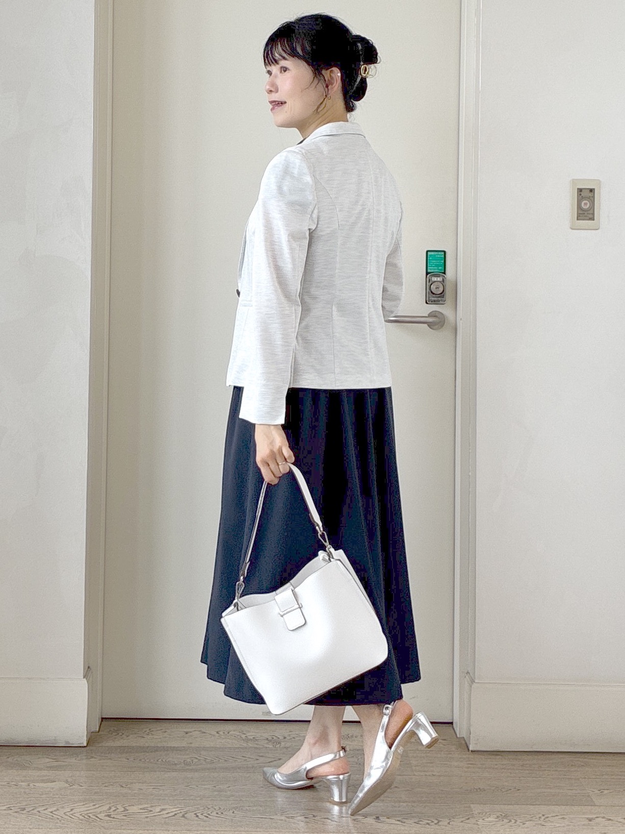  beni_gingerさんの「Reflect｜【SS-4Lサイズ／UVカット／接触冷感】匠ジャケット／ベーシックテーラード」を使ったコーディネート