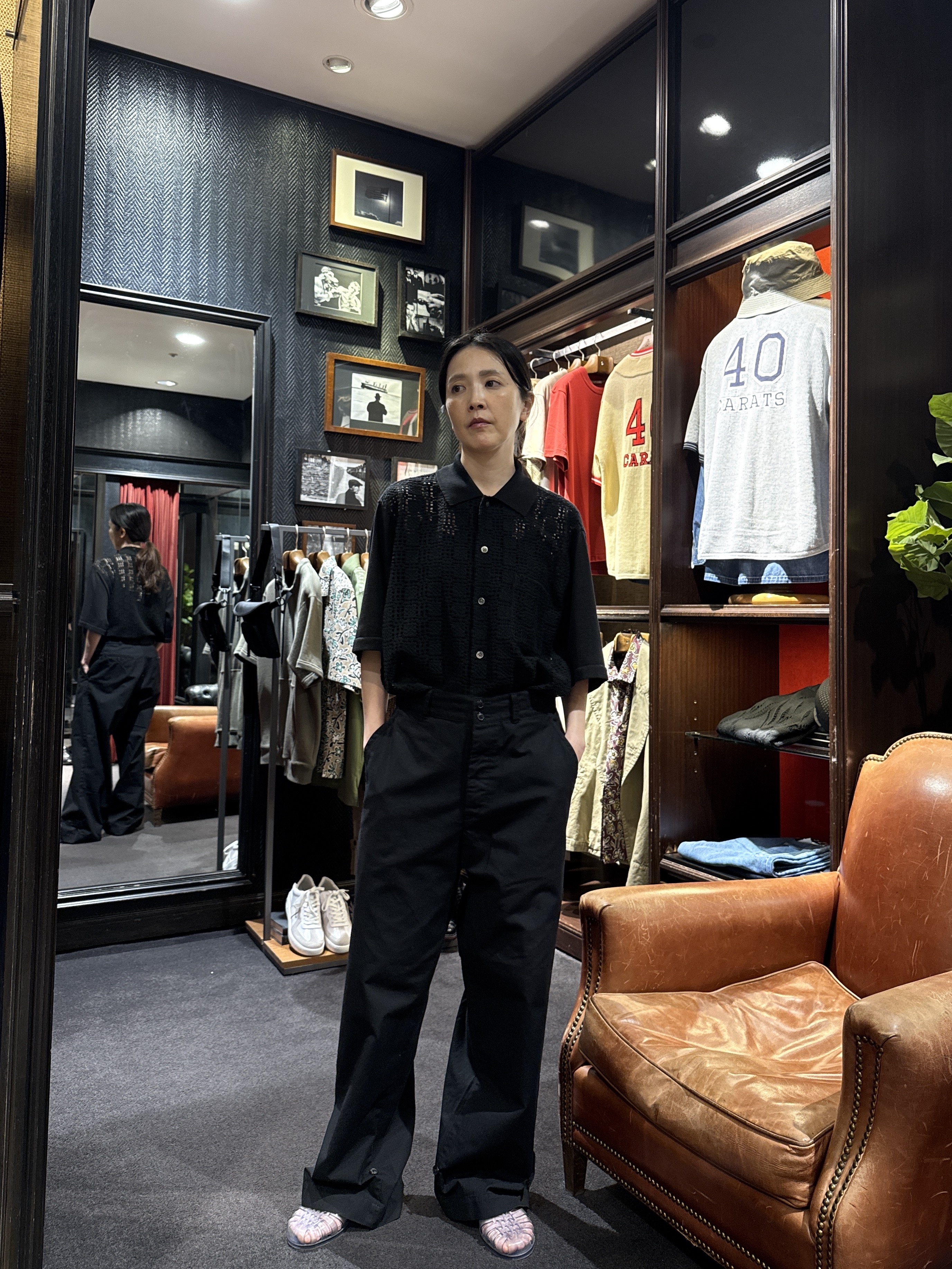 神野（jinno）さんの「TAKEO KIKUCHI｜ミリタリークロスパンツ」を使ったコーディネート