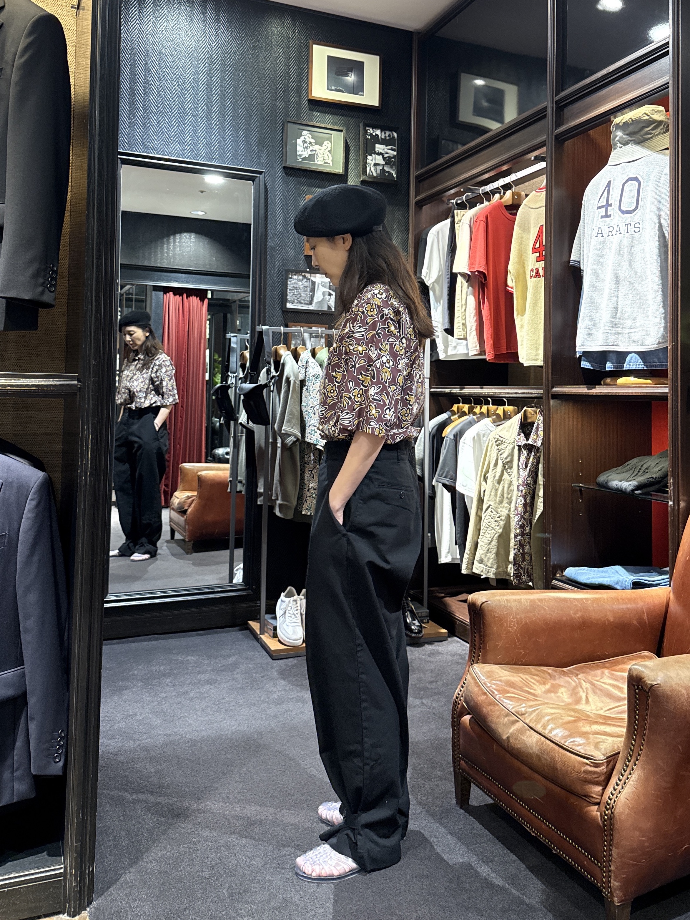 神野（jinno）さんの「TAKEO KIKUCHI｜ミリタリークロスパンツ」を使ったコーディネート