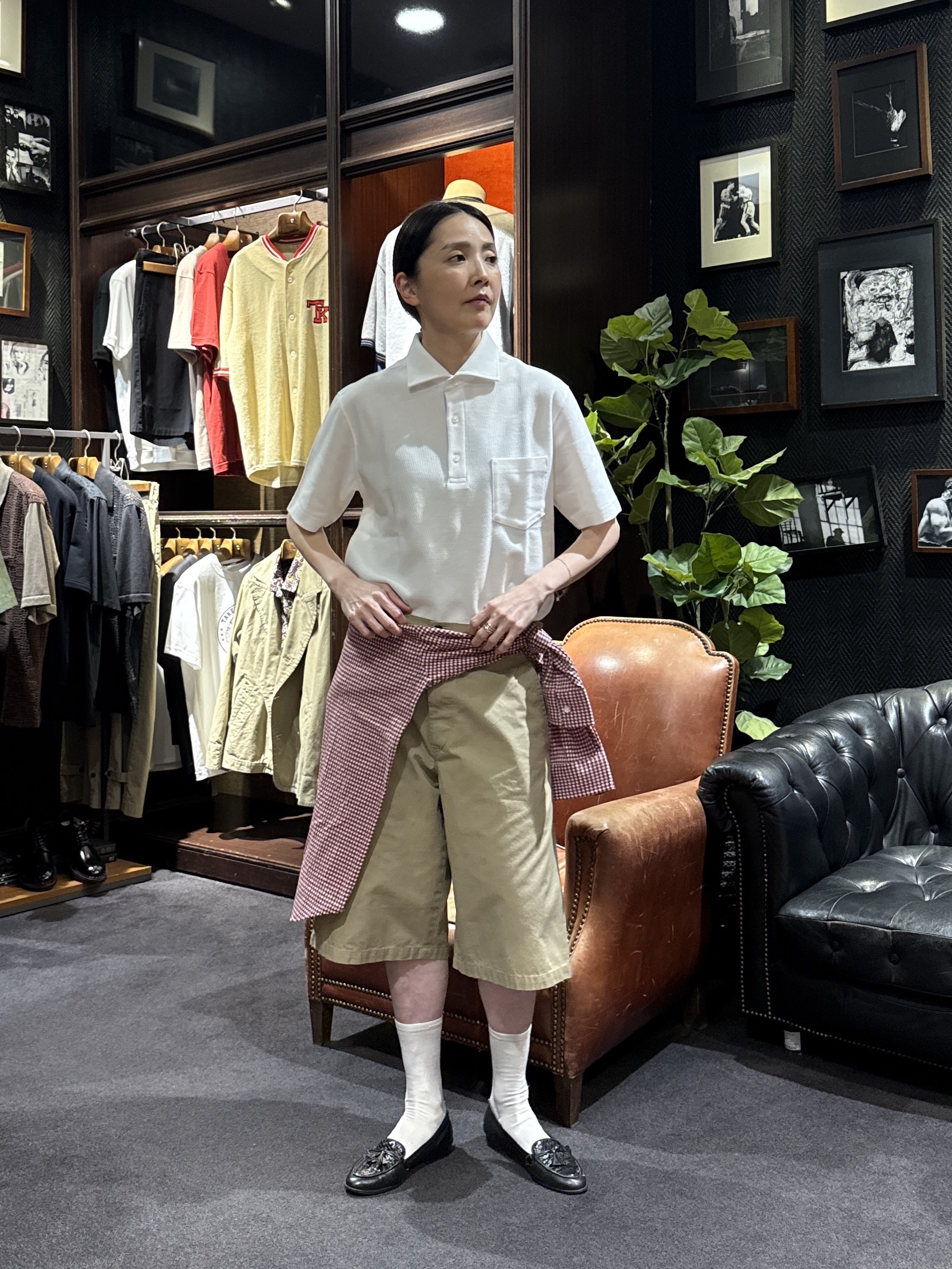神野（jinno）さんの「TAKEO KIKUCHI｜【抗菌防臭】ステイフレッシュ ポロシャツ」を使ったコーディネート