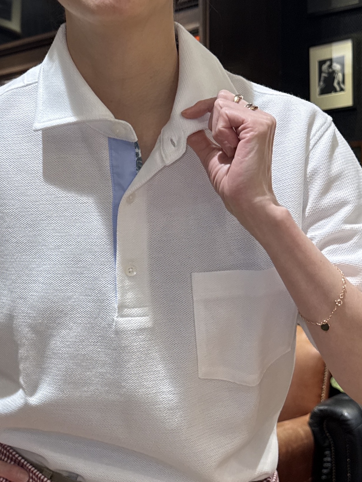 神野（jinno）さんの「TAKEO KIKUCHI｜【抗菌防臭】ステイフレッシュ ポロシャツ」を使ったコーディネート