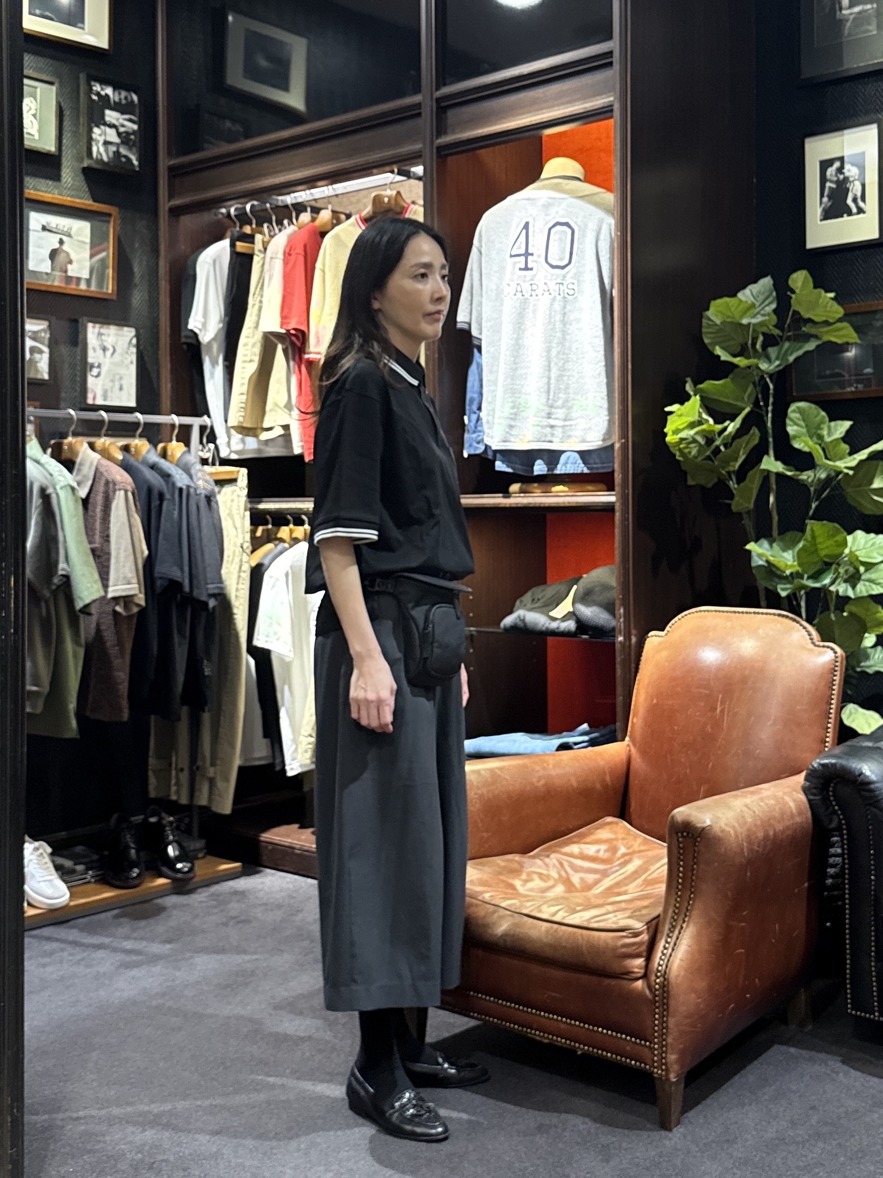 神野（jinno）さんの「TAKEO KIKUCHI｜【BOWLER HAT LABEL】アイスクリアコットン ボーラーハットウォーカー ポロシャツ」を使ったコーディネート