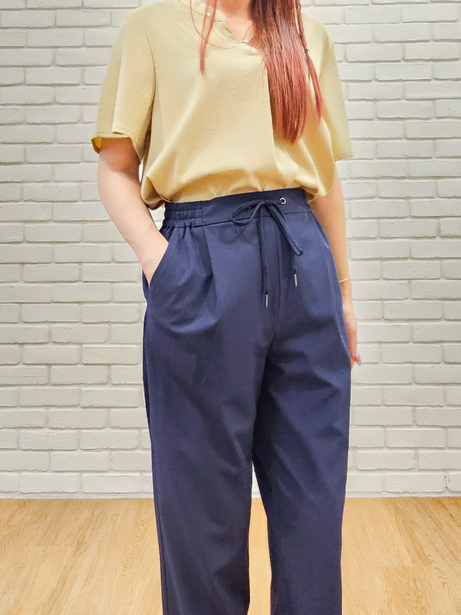 ゆゆさんの「SHOO･LA･RUE｜【S-LL/洗濯機可】軽凛(かろりん)ひんやり スキッパー裾レースブラウス」を使ったコーディネート
