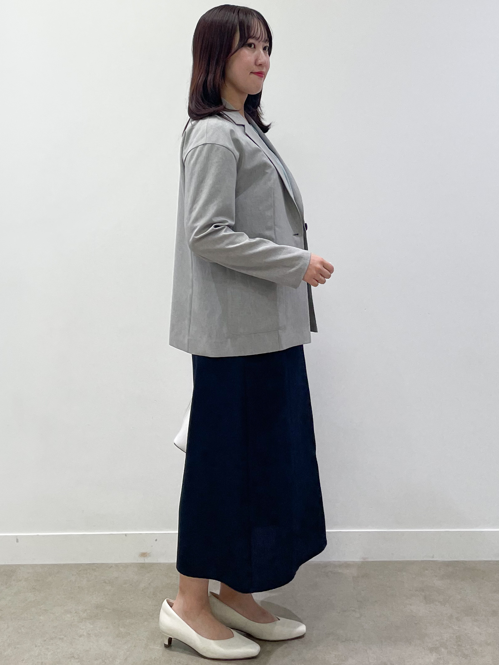 yukariさんの「Reflect｜【SS-4Lサイズ／接触冷感／シワになりにくい】リラクシーテーラードジャケット」を使ったコーディネート