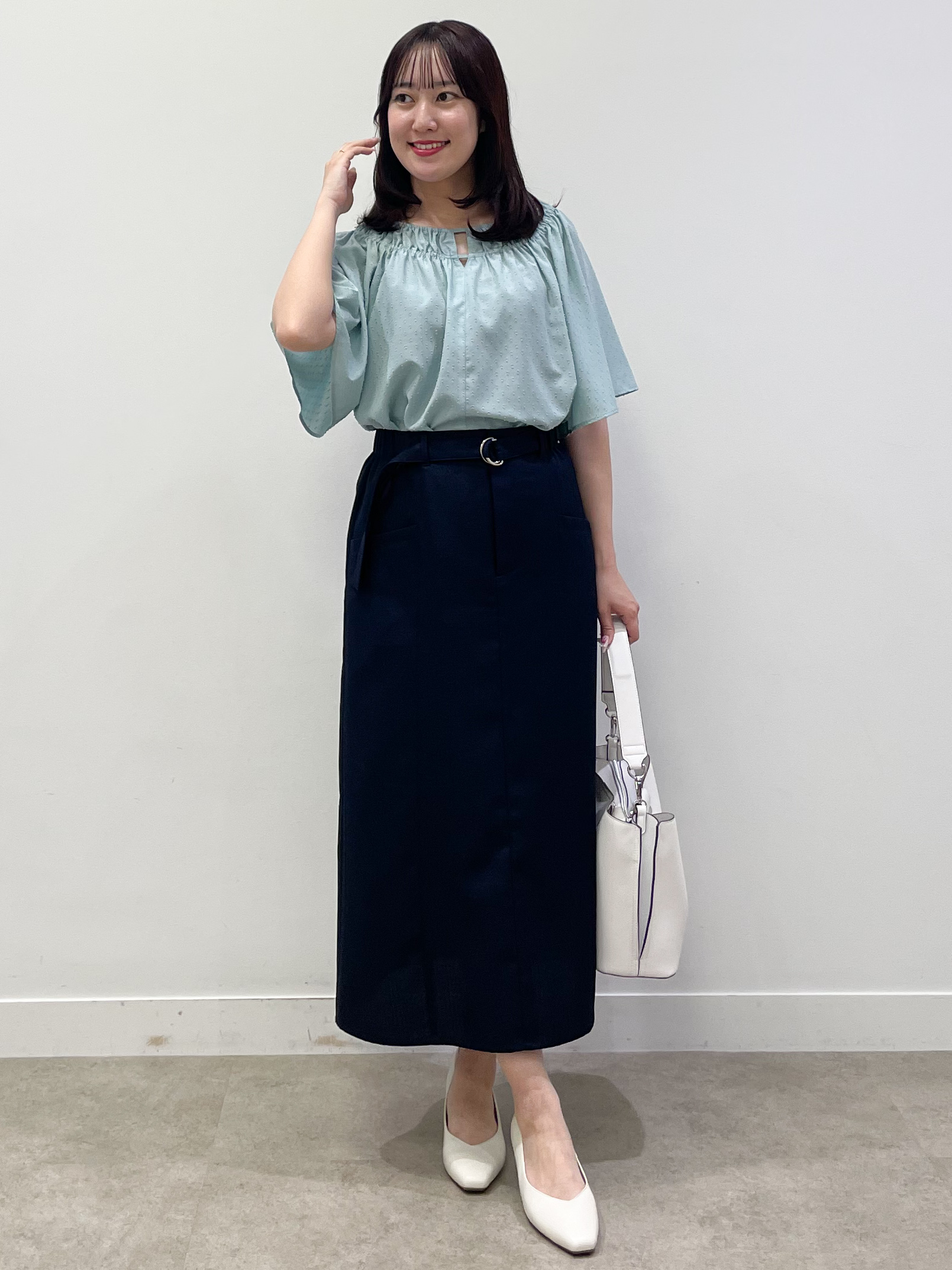 yukariさんの「Reflect｜【SS-4Lサイズ／接触冷感／シワになりにくい】リラクシーテーラードジャケット」を使ったコーディネート