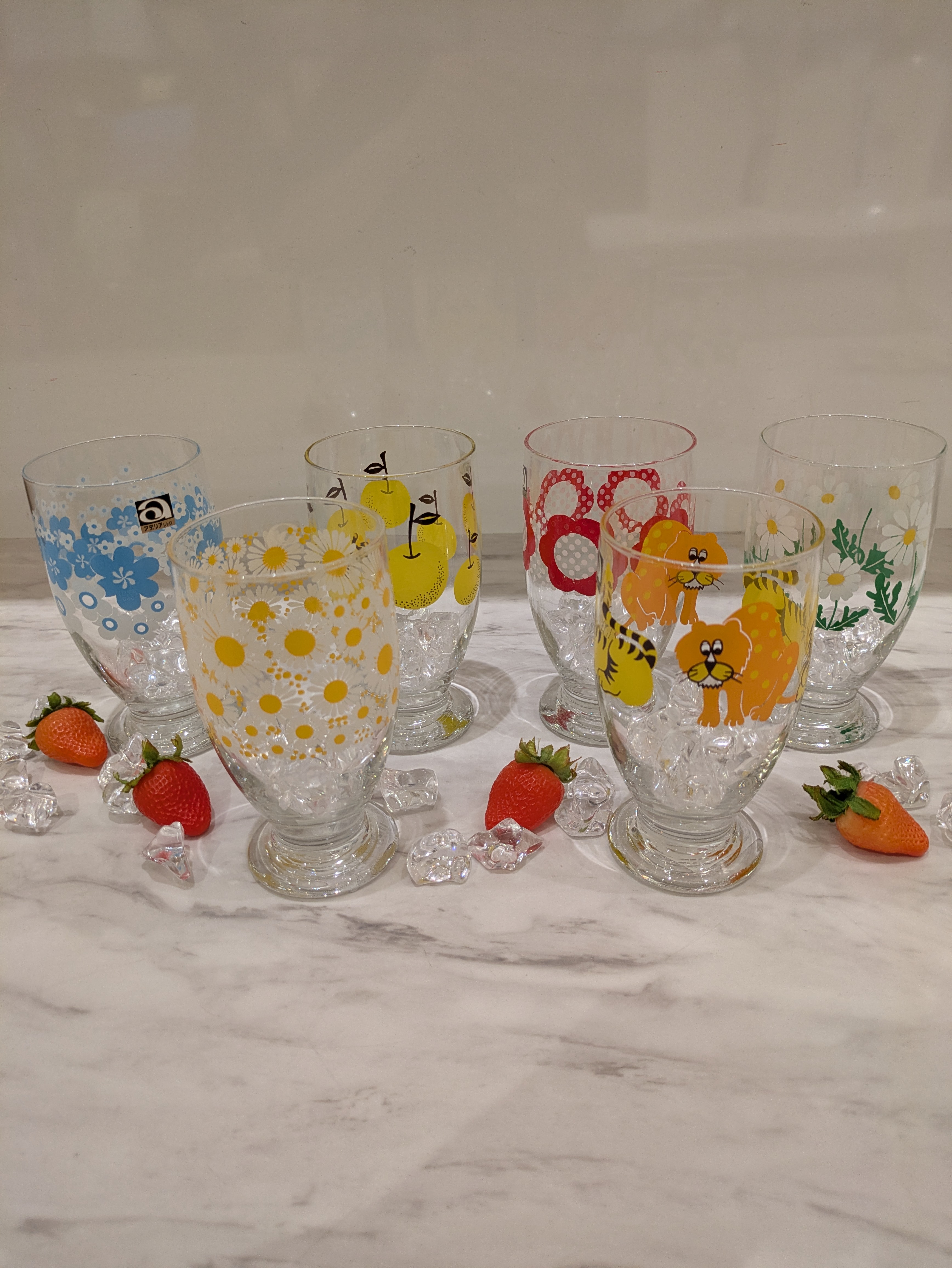 minoriさんの「212 KITCHEN STORE｜台付きグラス320 花の輪」を使ったコーディネート