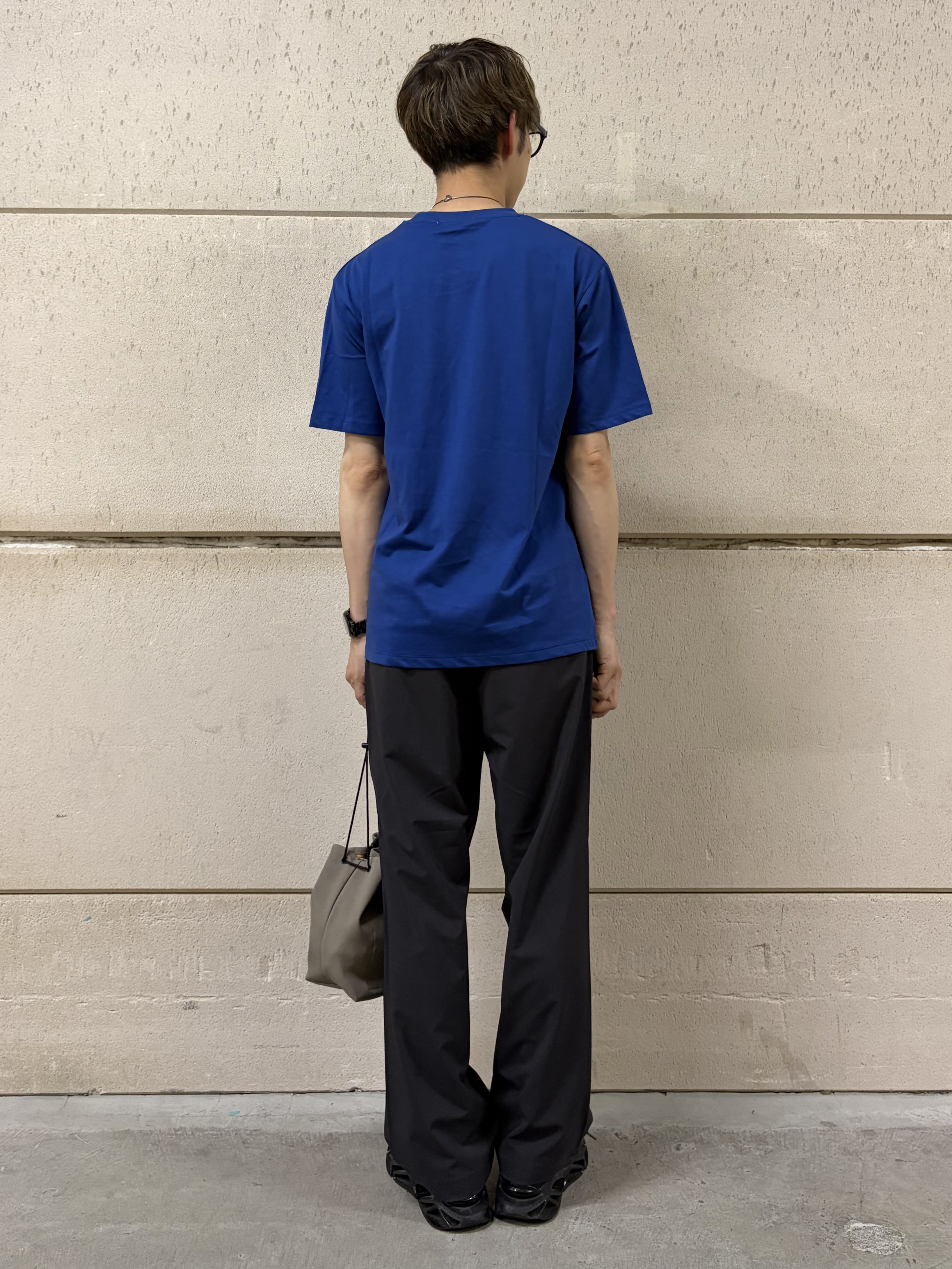 つーじーさんの「THE SHOP TK｜COOLロゴ半袖Tシャツ 接触冷感／洗濯機OK」を使ったコーディネート
