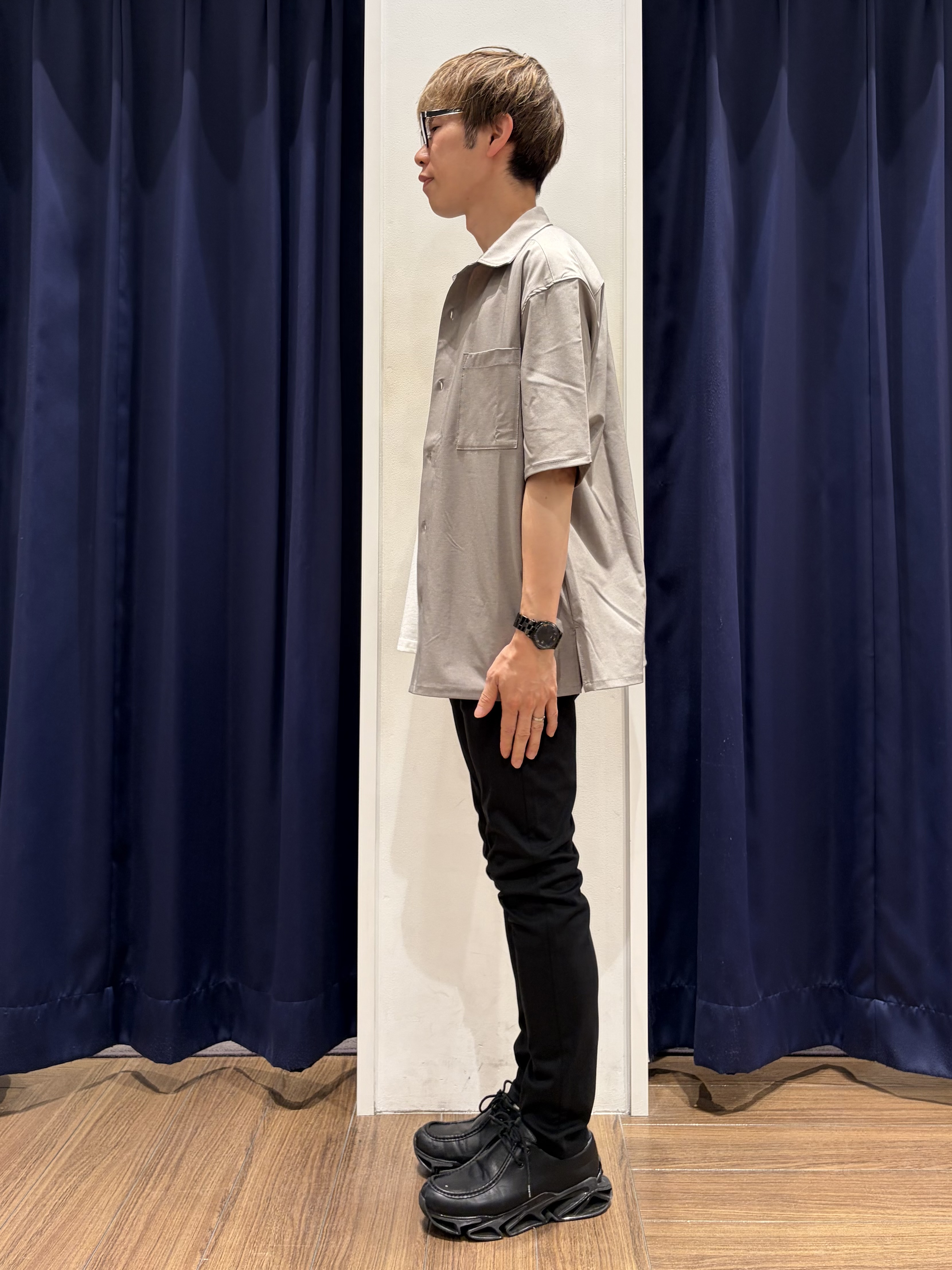 つーじーさんの「THE SHOP TK｜クールウェザー 半袖シャツ 接触冷感／吸水速乾／洗濯機OK／セットアップ可」を使ったコーディネート