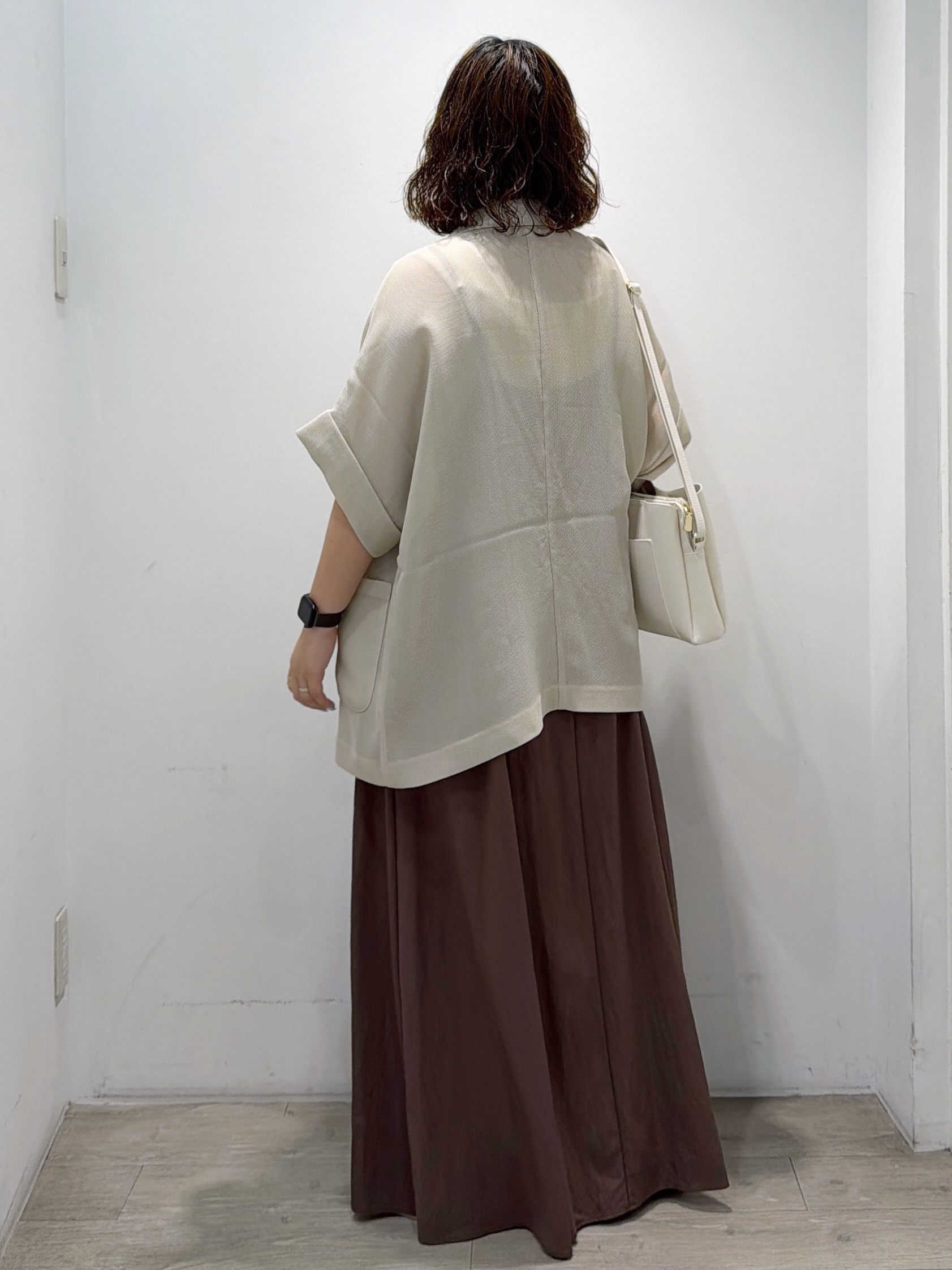 sumicaさんの「OPAQUE.CLIP｜メッシュテーラードジャケット【洗濯機OK】」を使ったコーディネート