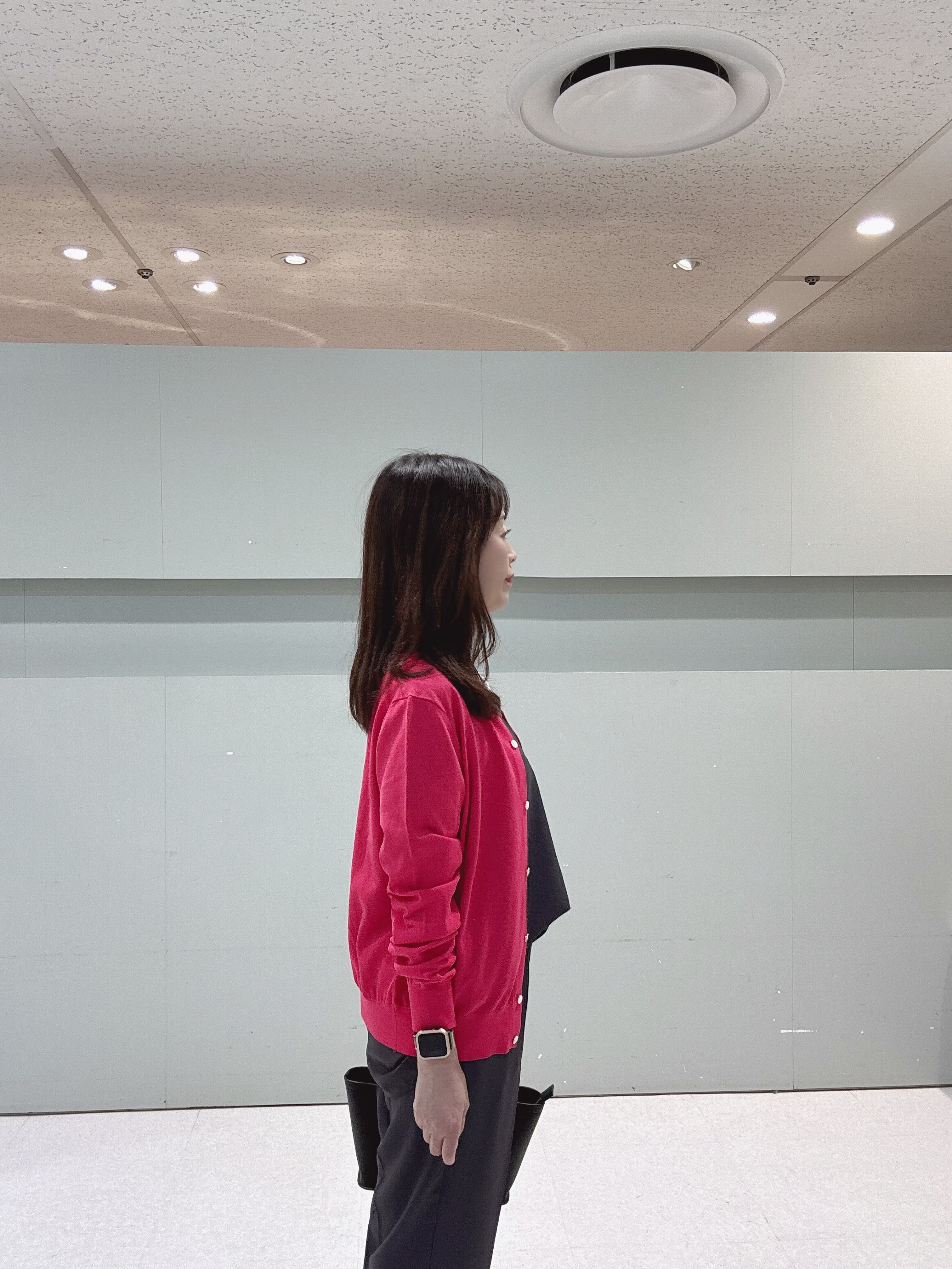 makiさんの「UNTITLED｜【9色展開/アンサンブル可】コットンクルーネックカーディガン」を使ったコーディネート
