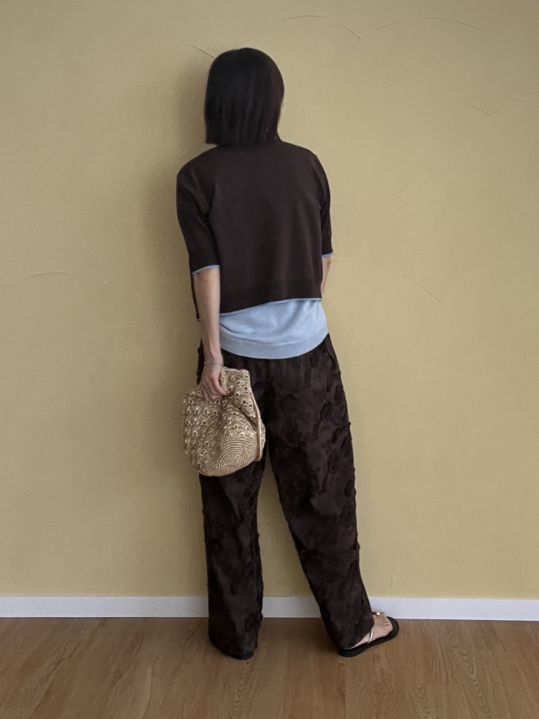 misaさんの「DRESSTERIOR｜メタリック クロッシェ バッグ」を使ったコーディネート