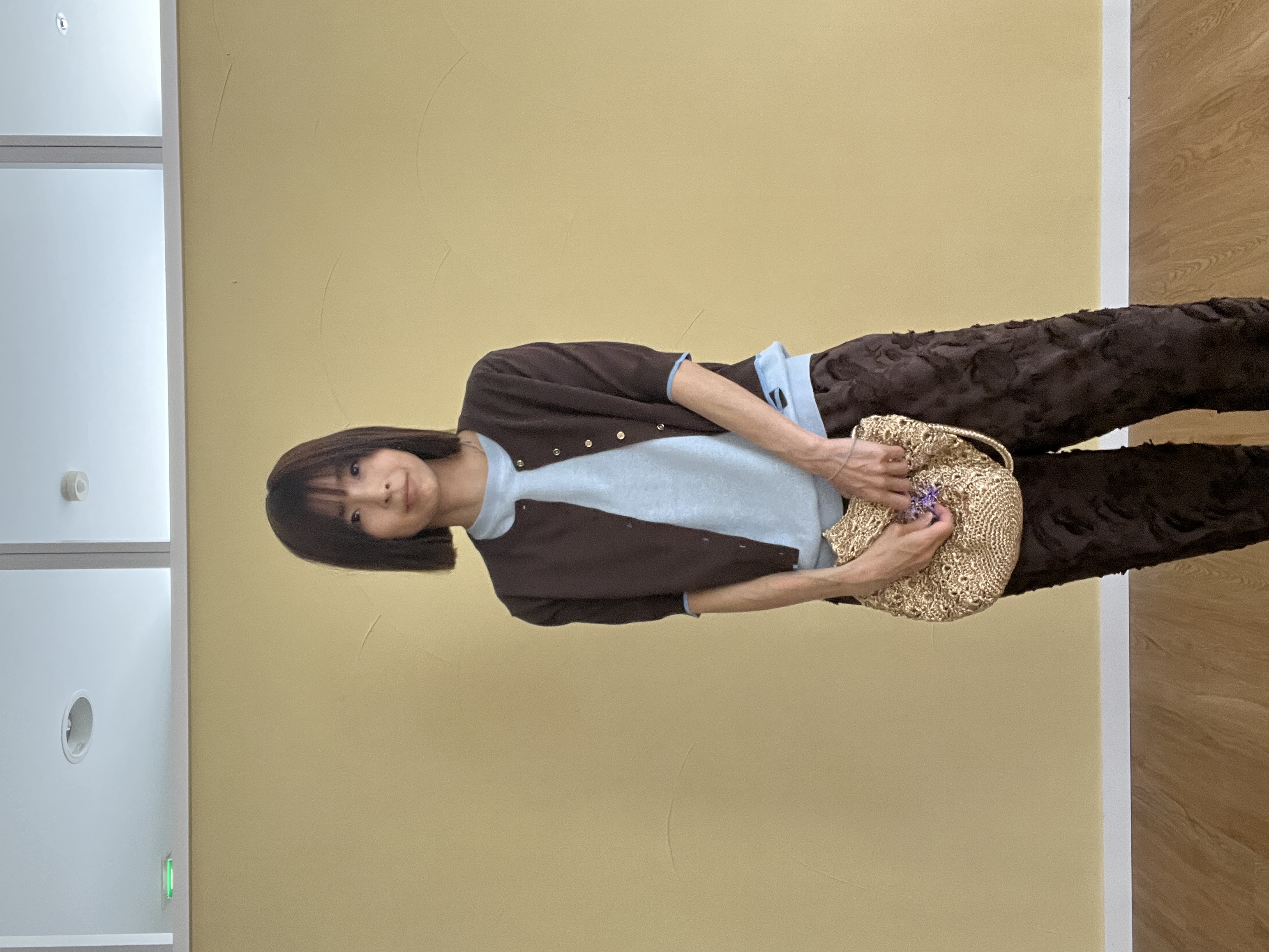 misaさんの「DRESSTERIOR｜メタリック クロッシェ バッグ」を使ったコーディネート