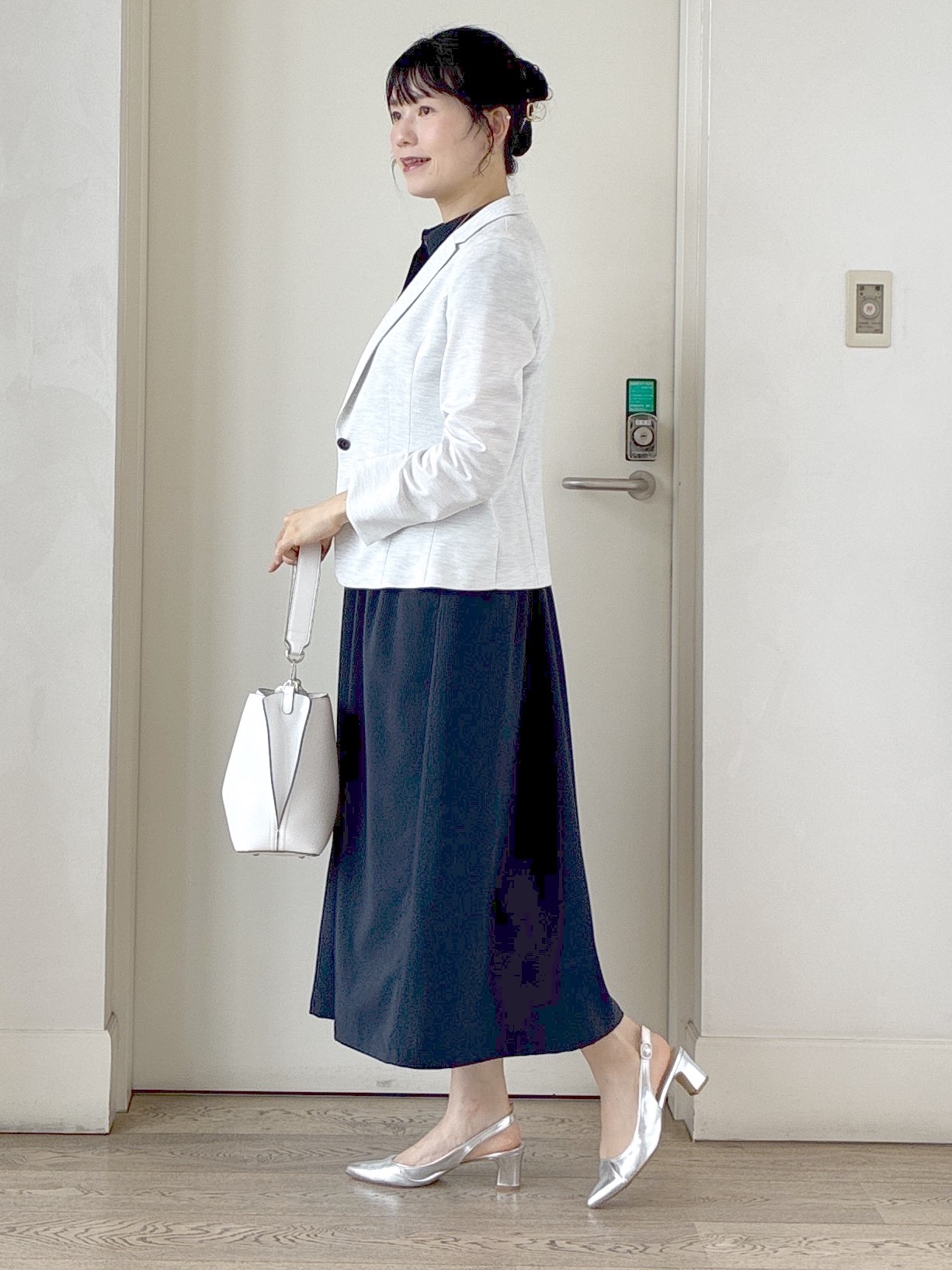  beni_gingerさんの「Reflect｜【SS-4Lサイズ／UVカット／接触冷感】匠ジャケット／ベーシックテーラード」を使ったコーディネート