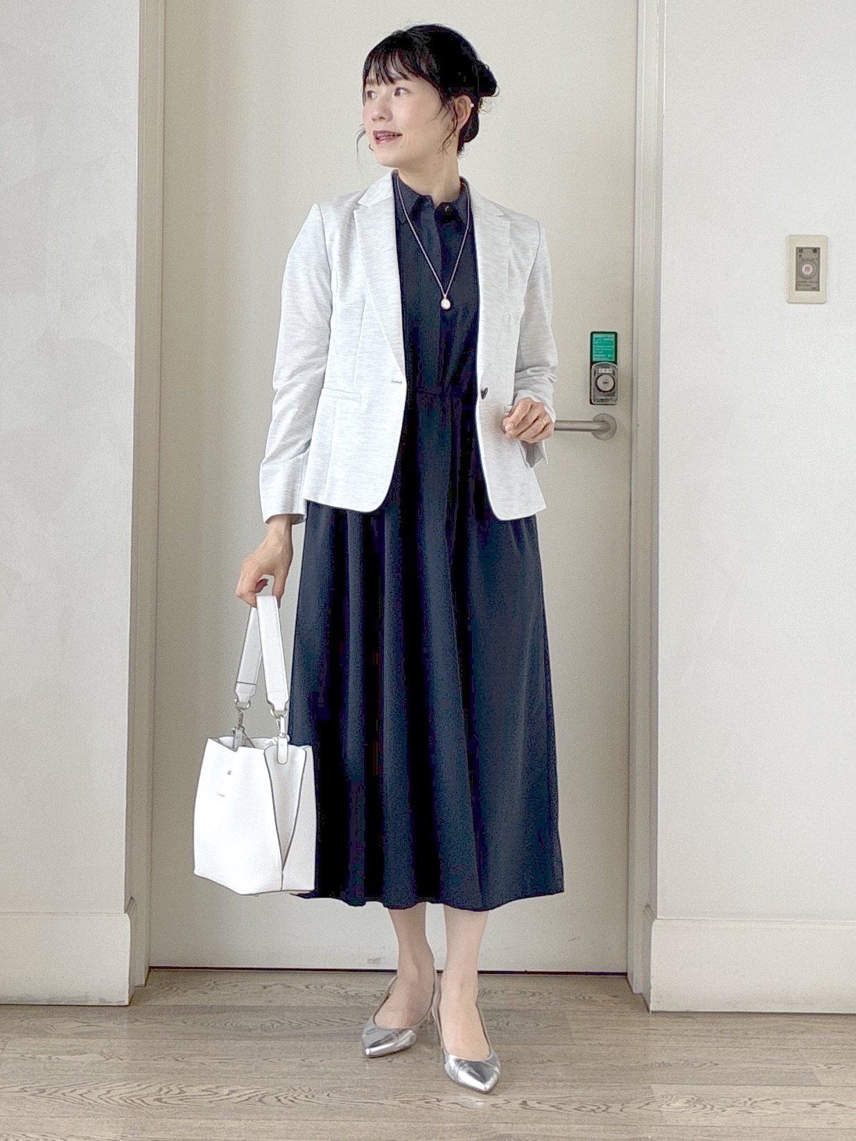  beni_gingerさんの「Reflect｜【SS-4Lサイズ／UVカット／接触冷感】匠ジャケット／ベーシックテーラード」を使ったコーディネート